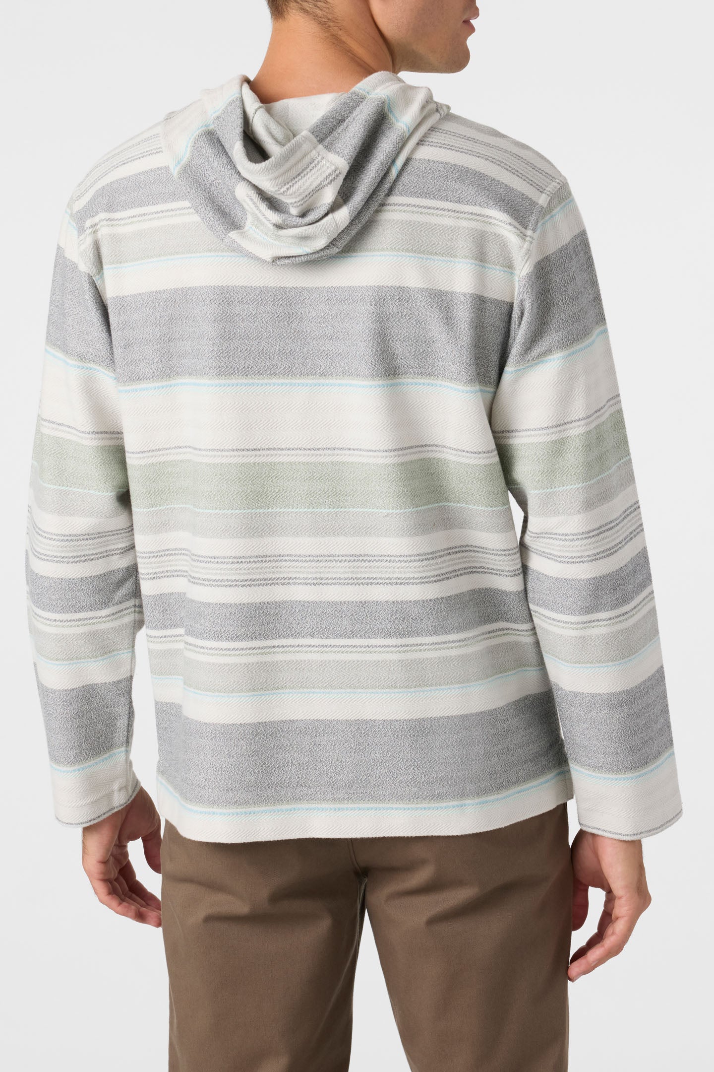 BAVARO STRIPE PONCHO HOODY - Image 4