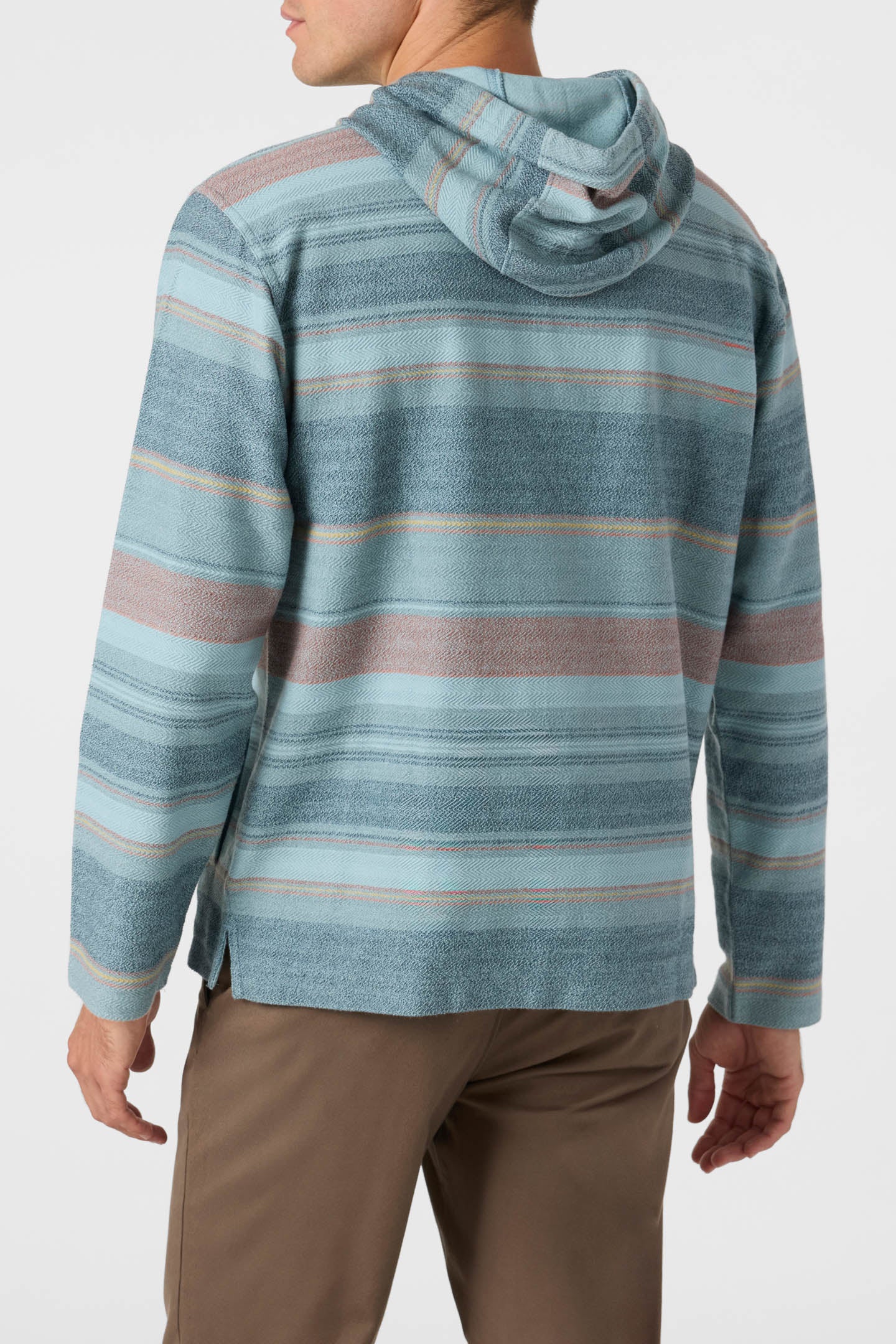 BAVARO STRIPE PONCHO HOODY - Image 4