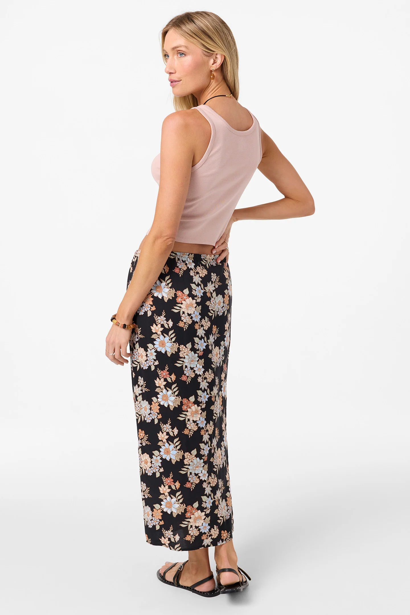 BELLAMY BALI FLORAL MIDI SKIRT - Image 3