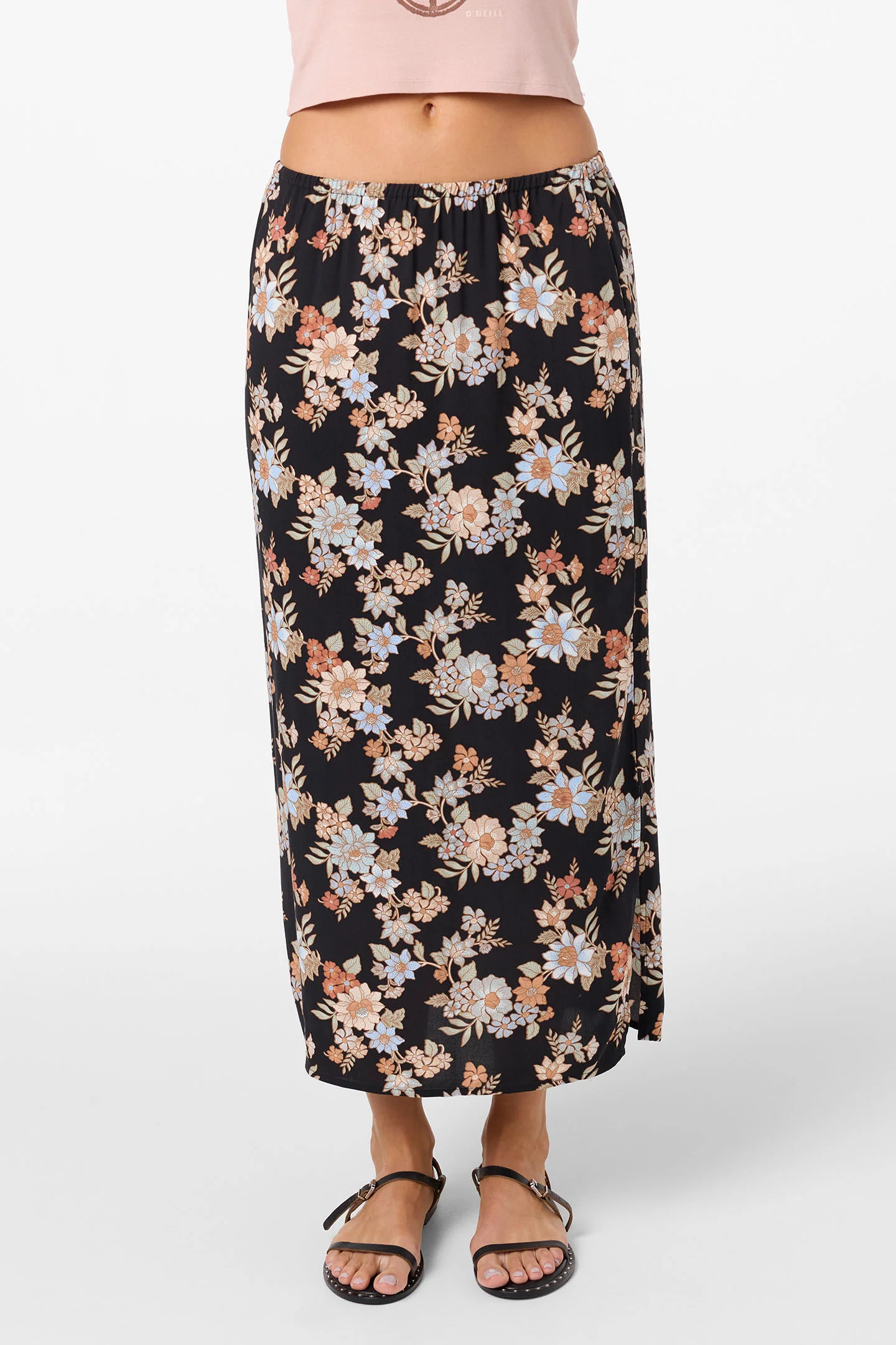 BELLAMY BALI FLORAL MIDI SKIRT - Image 4