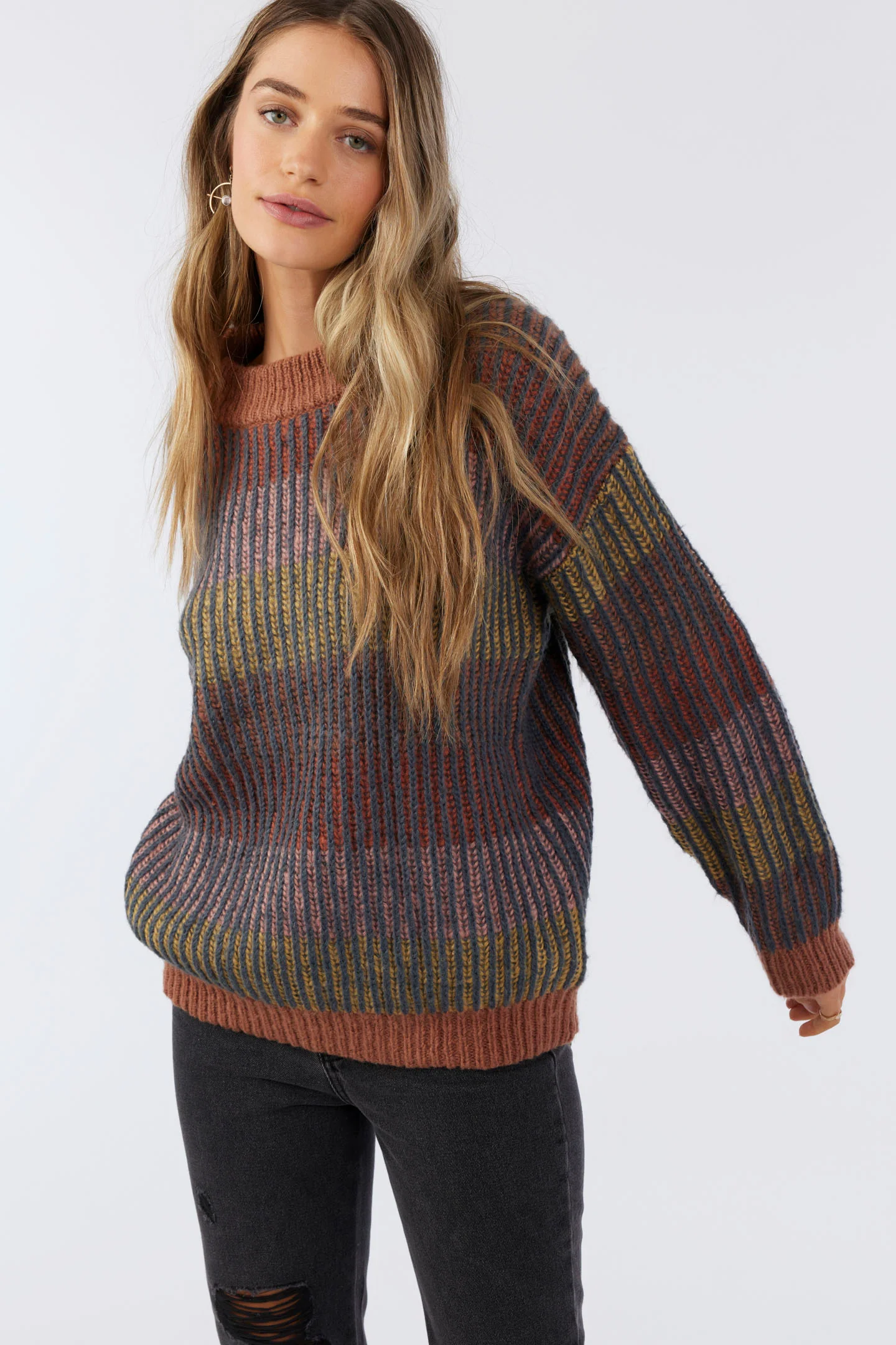 BILLIE STRIPE SWEATER - Image 2