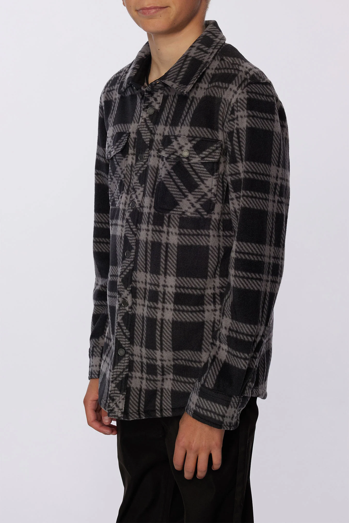 BOYS GLACIER PLAID SHIRT - Image 5