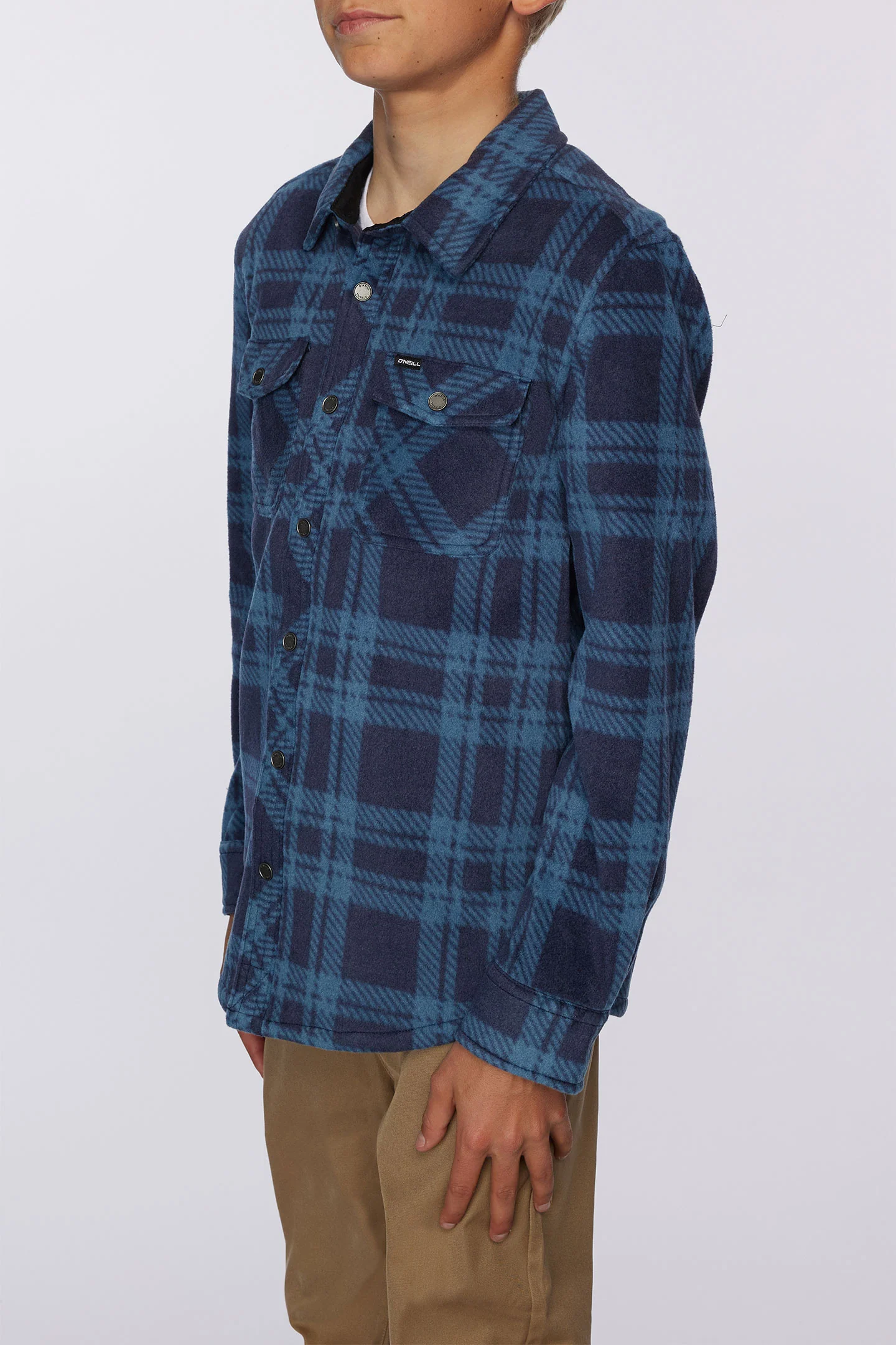 BOYS GLACIER PLAID SHIRT - Image 4