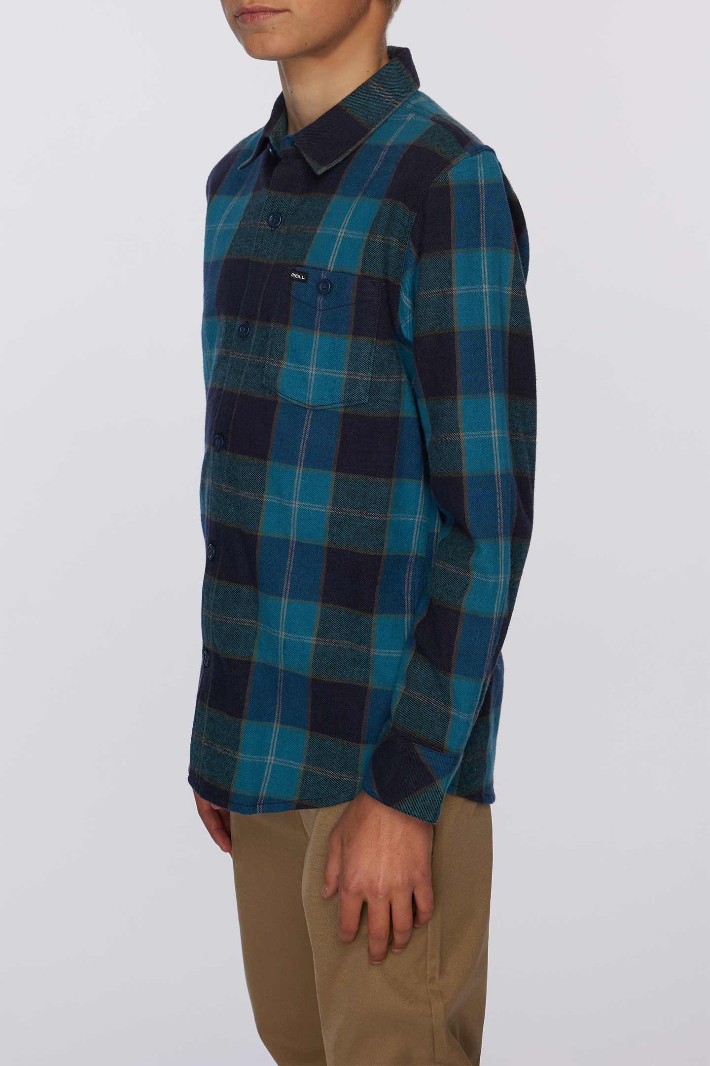 BOYS REDMOND PLAID STRETCH FLANNEL - Image 4