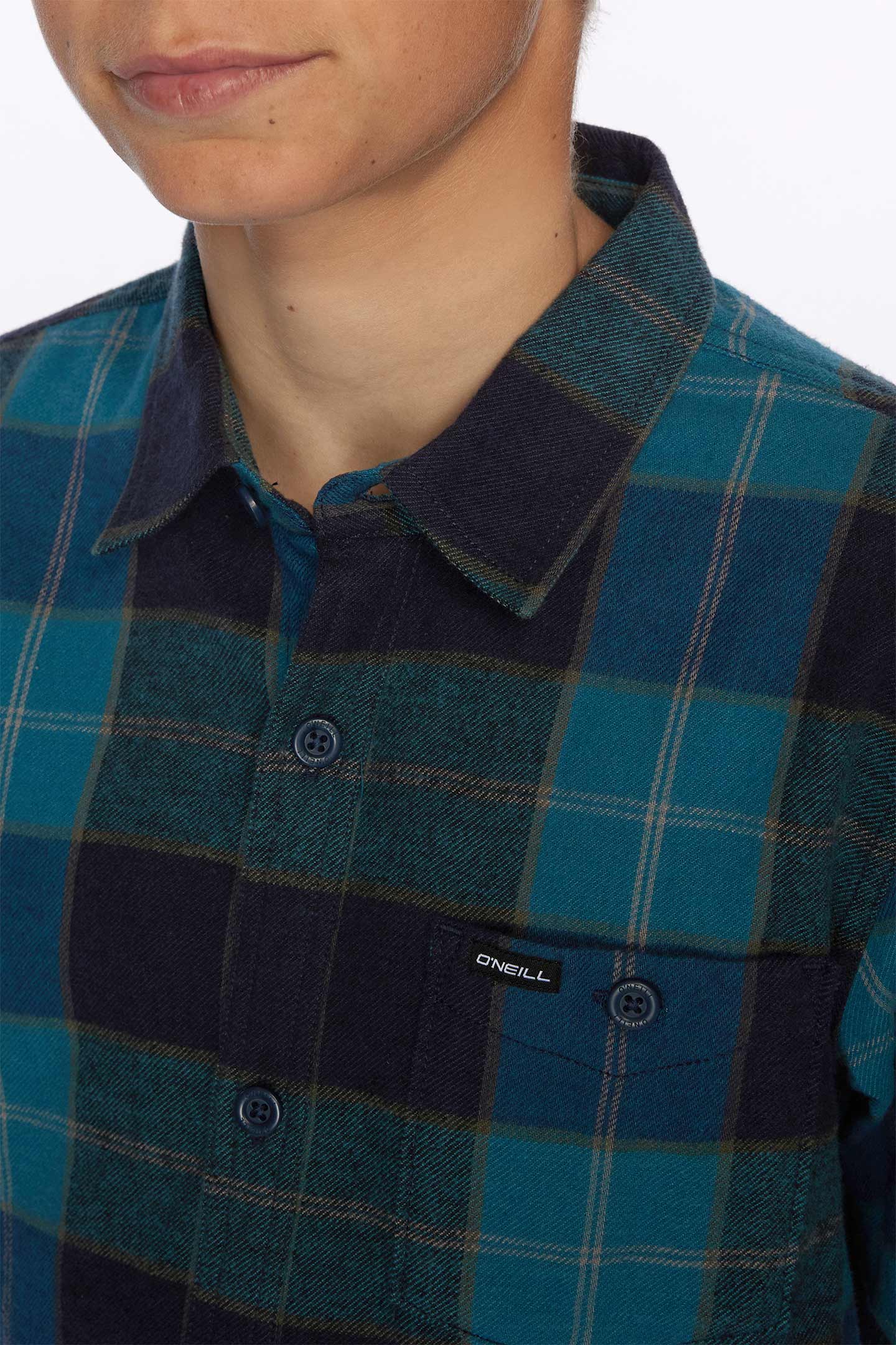 BOYS REDMOND PLAID STRETCH FLANNEL - Image 6