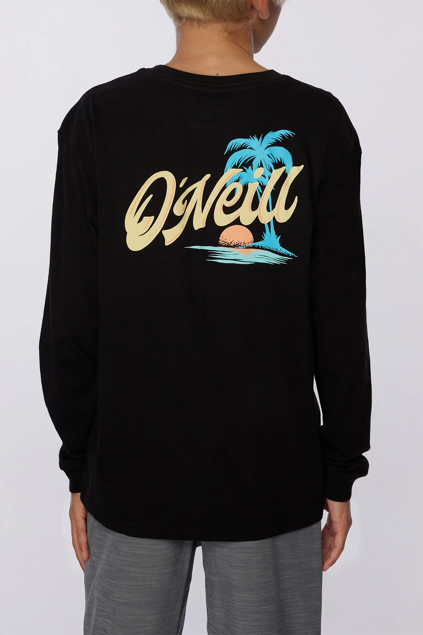 BOYS SWOOP LONG SLEEVE TEE - Image 5