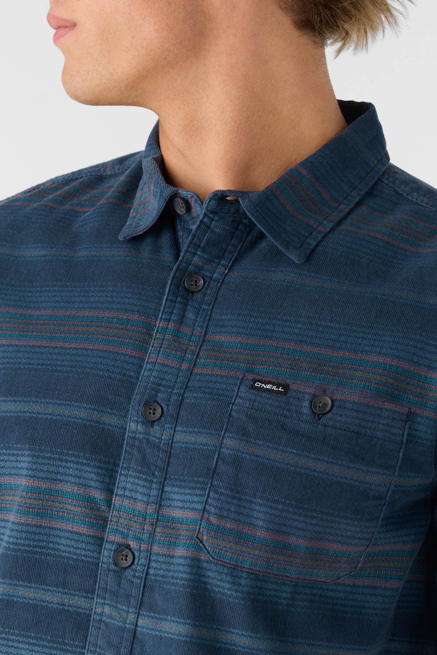 CARUSO STRIPE BUTTON UP - Image 3