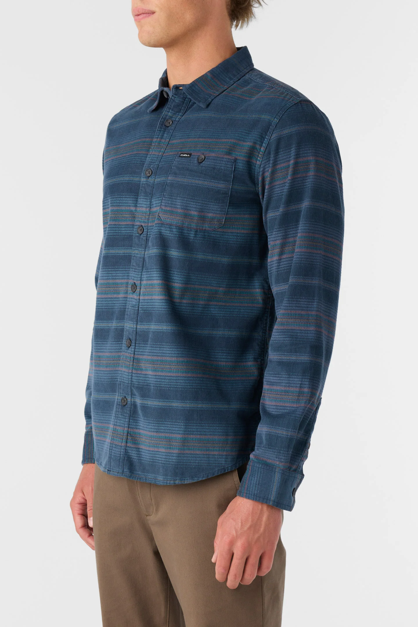 CARUSO STRIPE BUTTON UP - Image 4