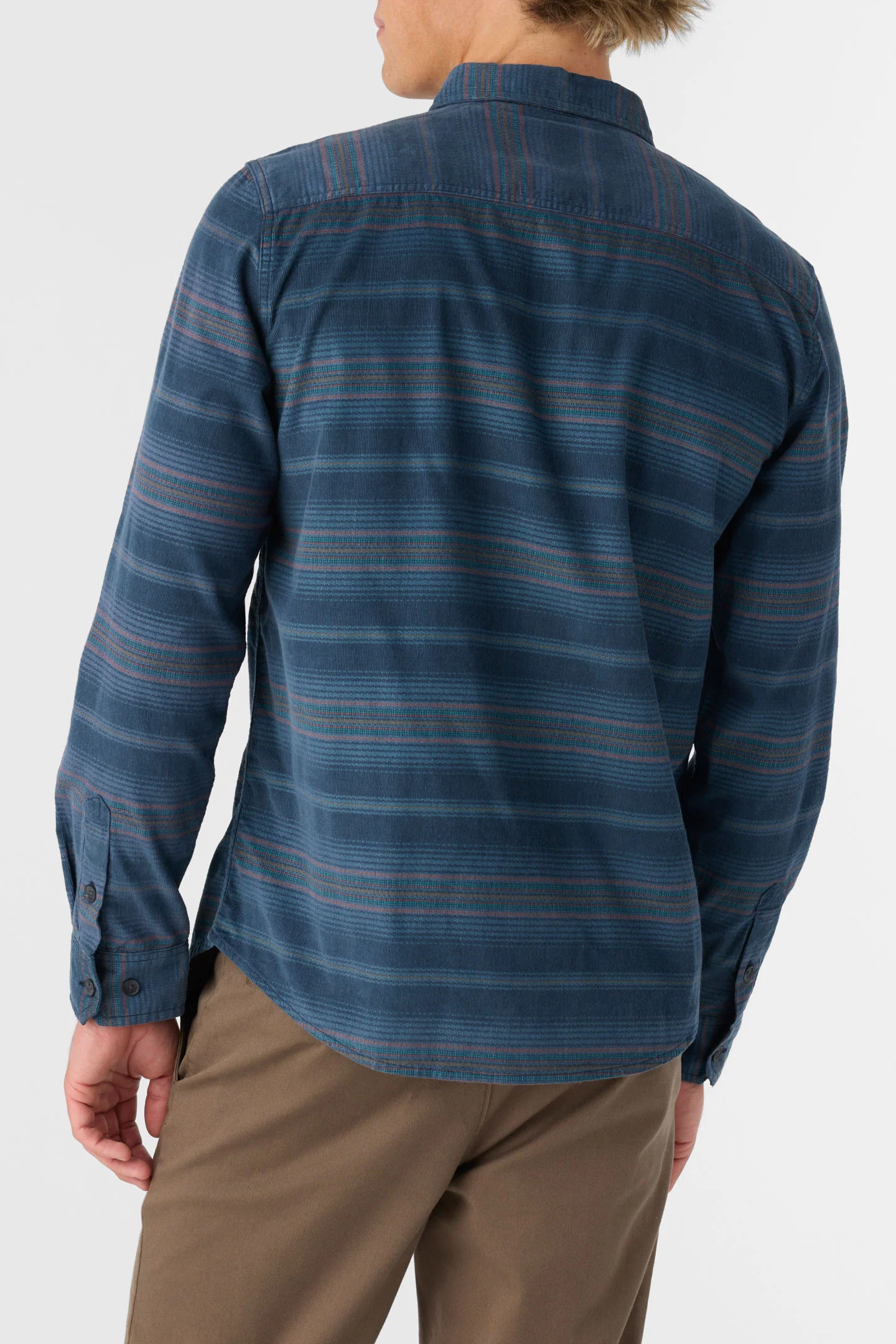 CARUSO STRIPE BUTTON UP - Image 5