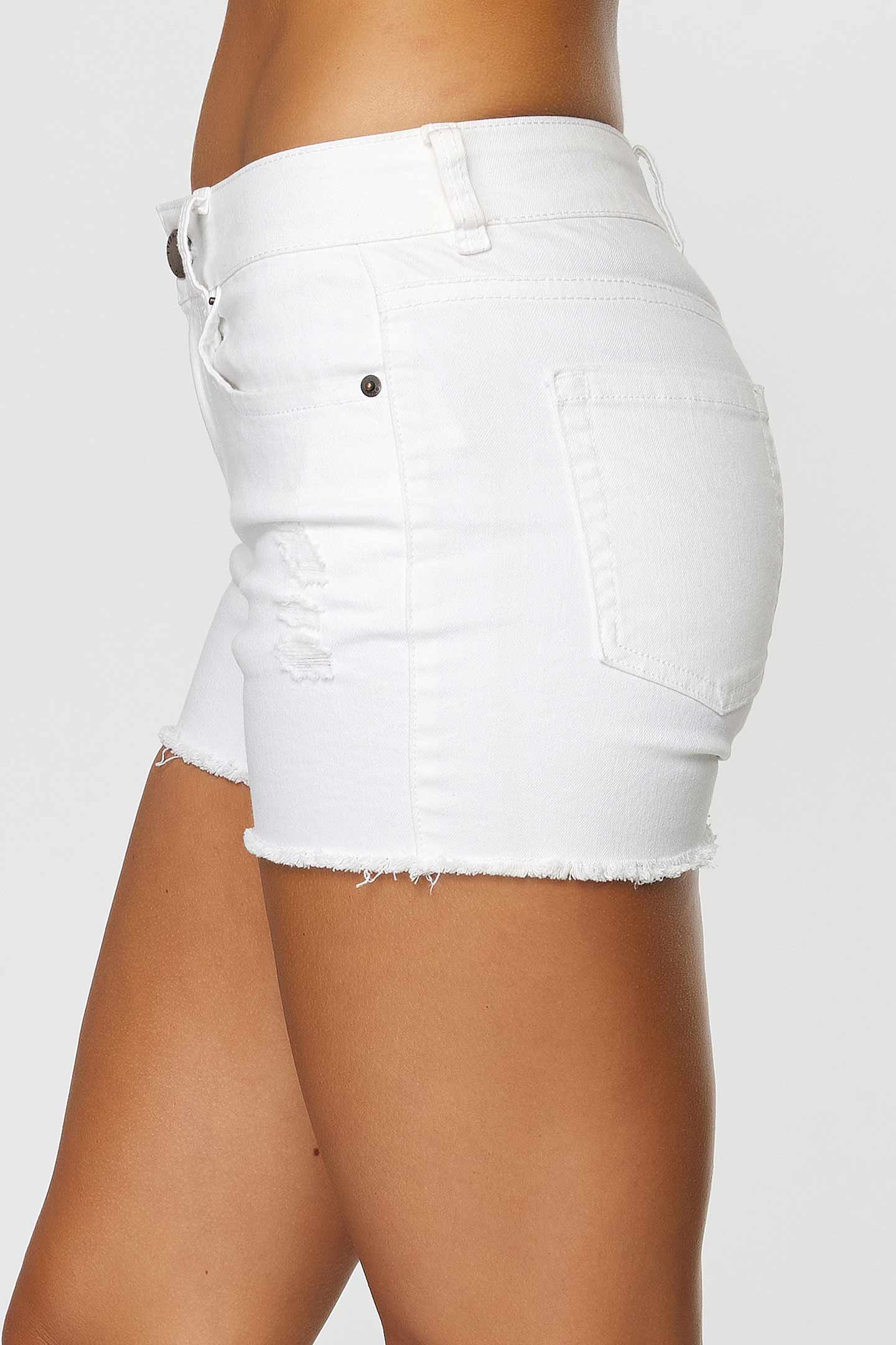 CODY WHITE DENIM SHORT - Image 3