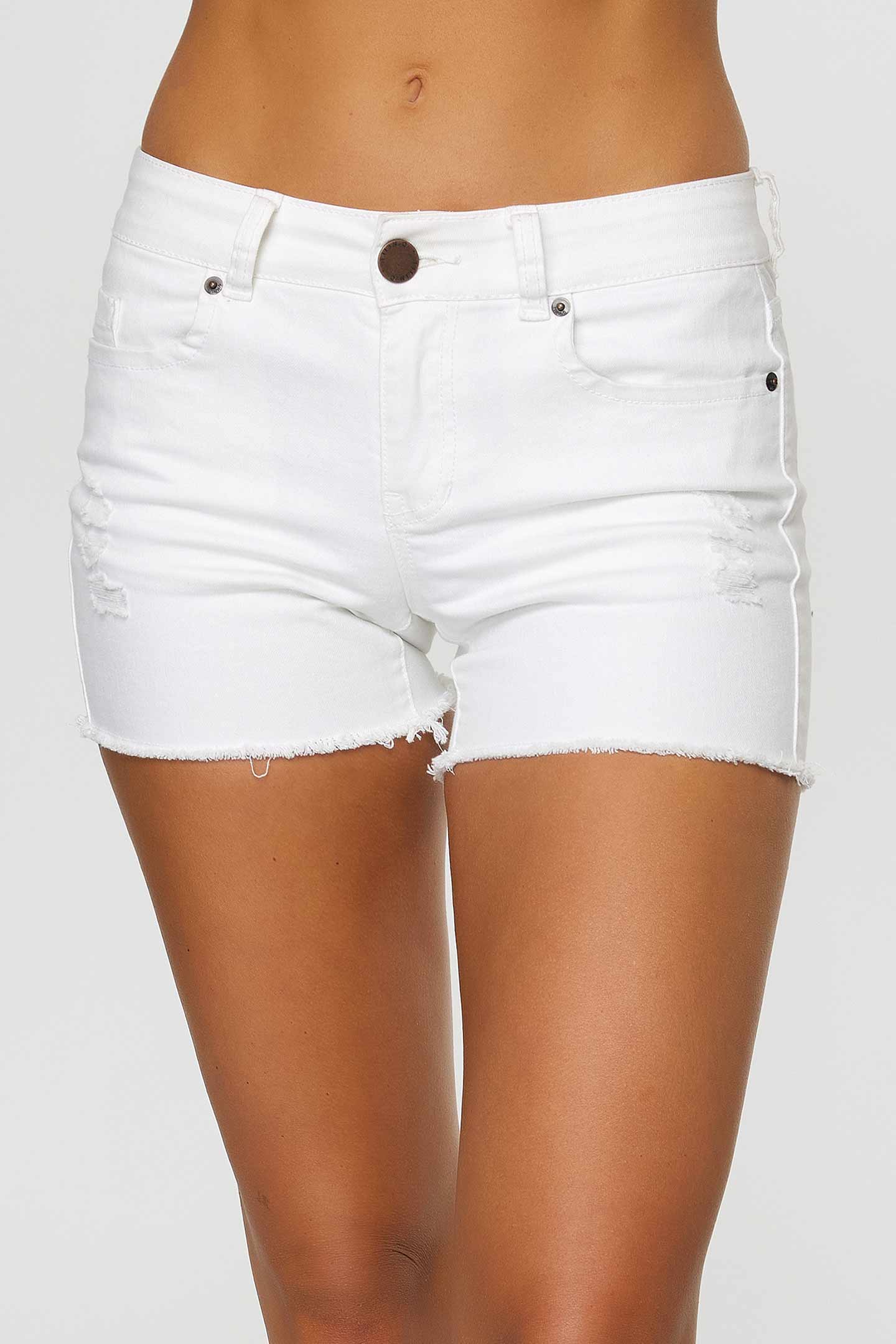 CODY WHITE DENIM SHORT - Image 5