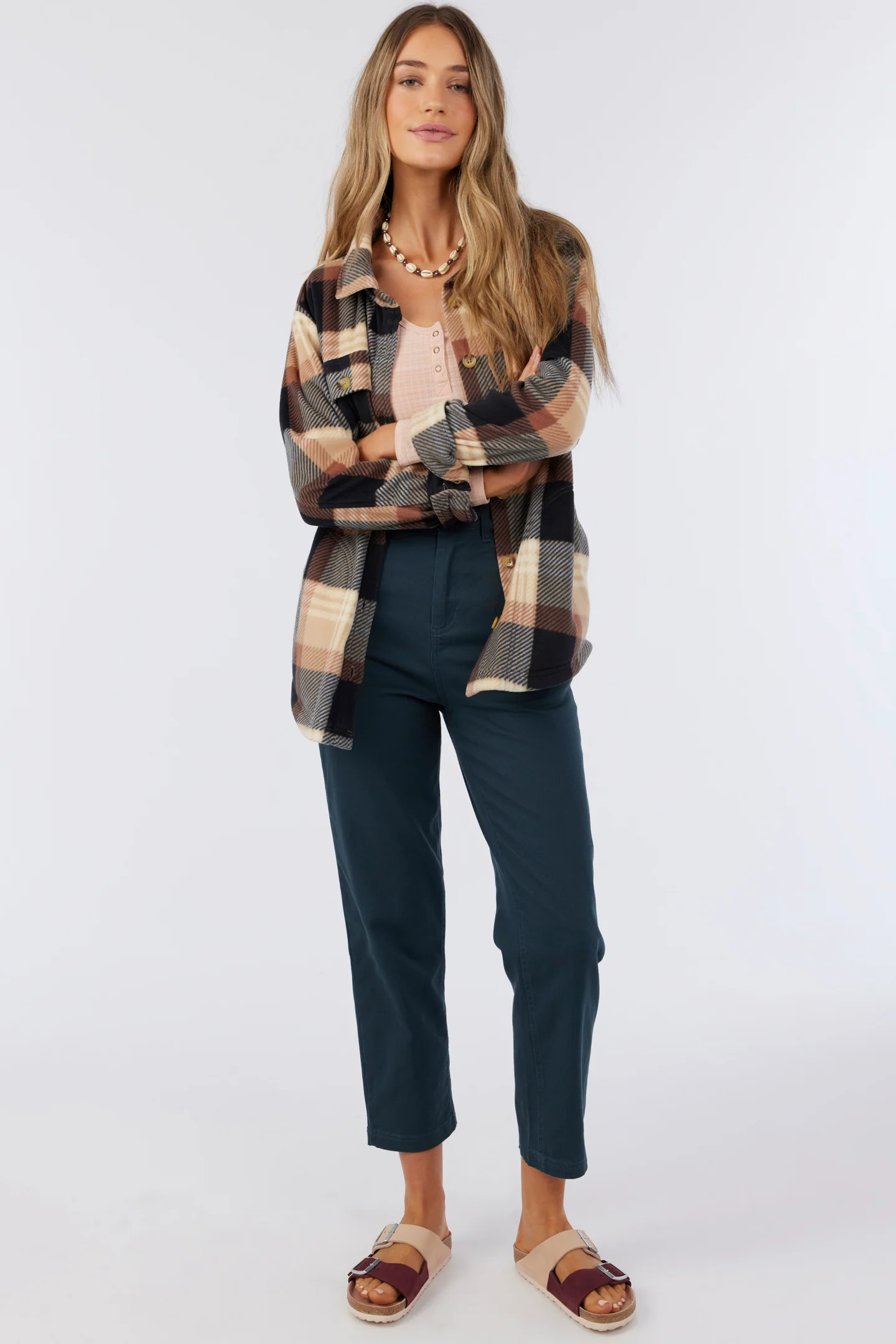 COLLINS FLEECE TOP