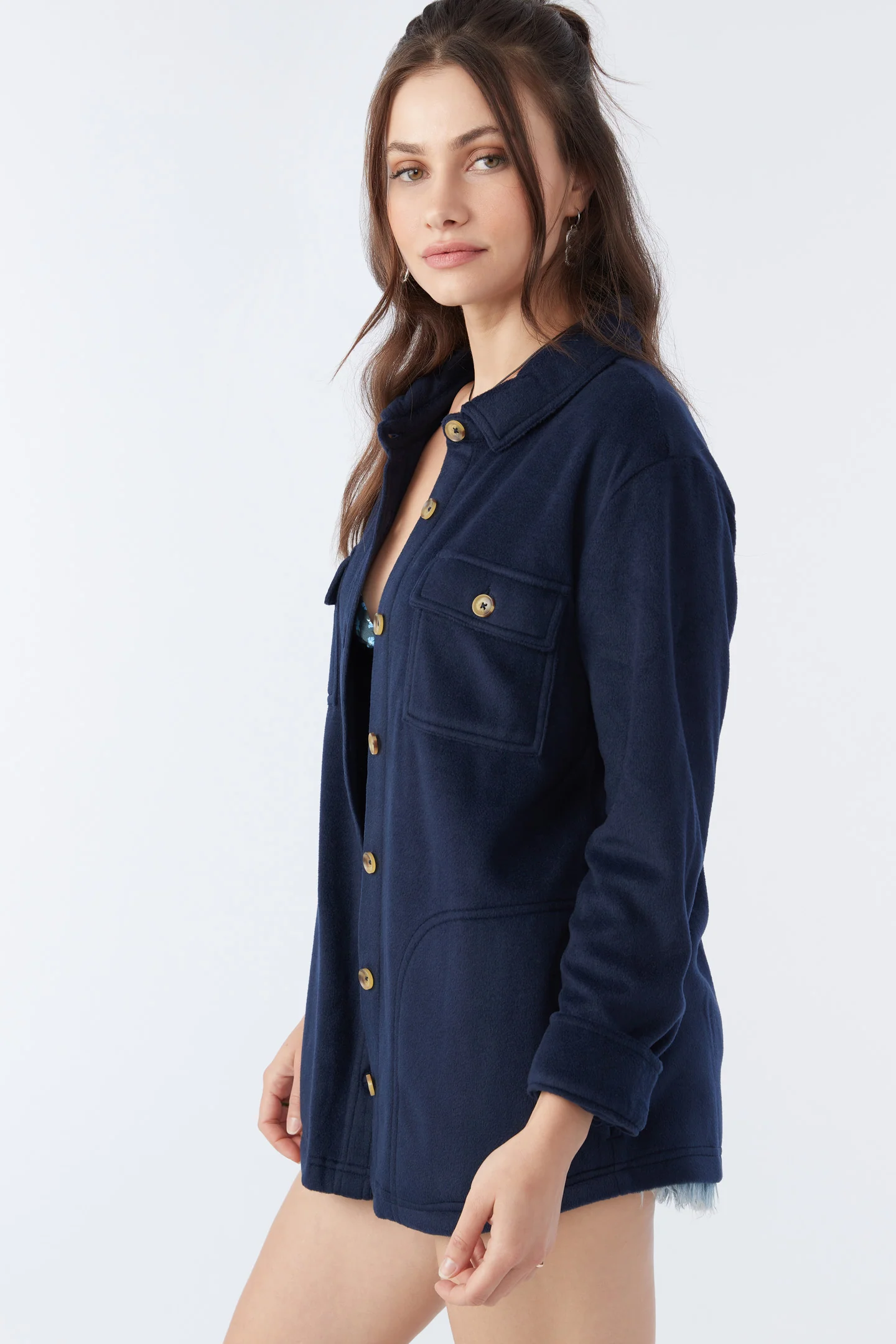 COLLINS SOLID FLEECE TOP - Image 6