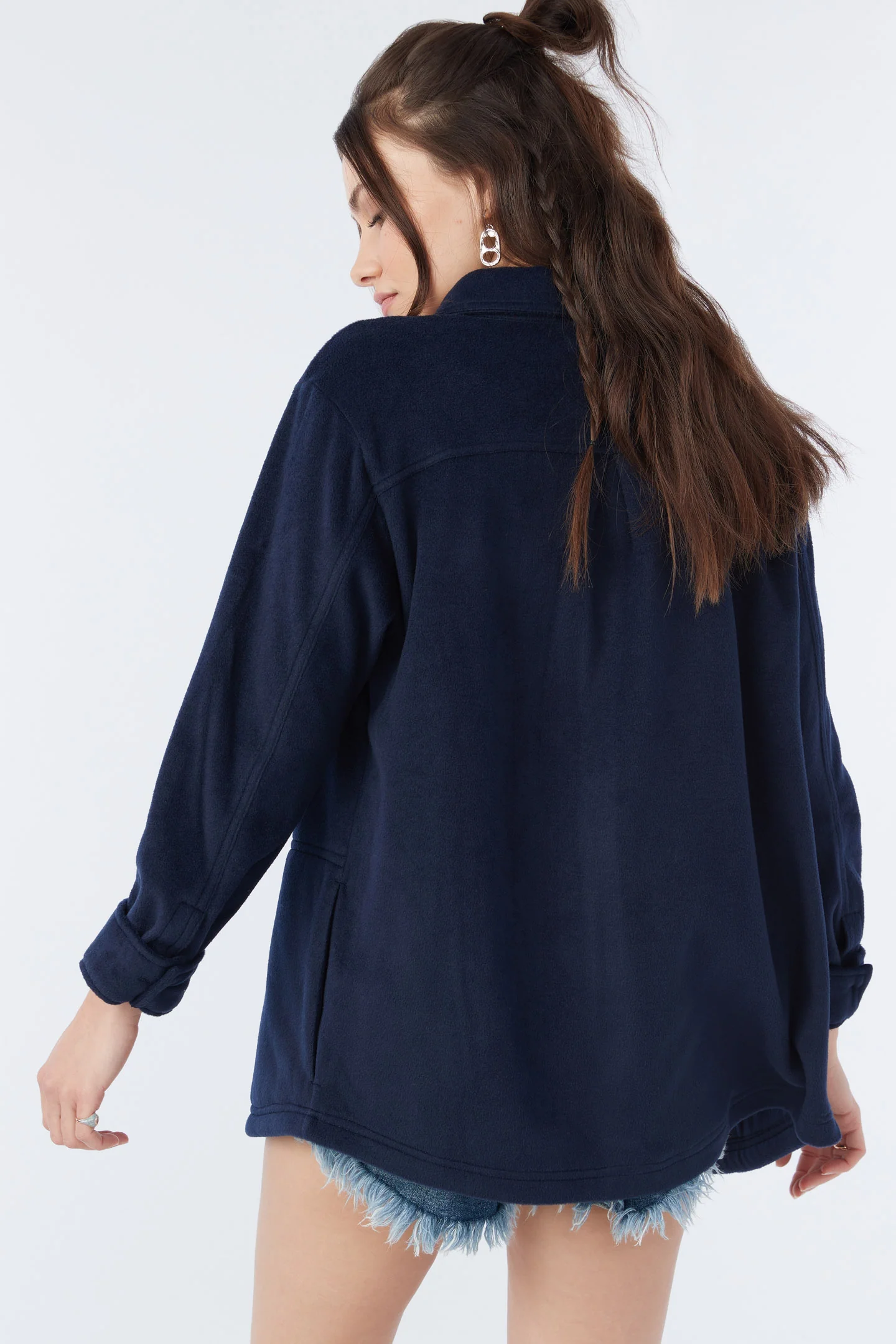 COLLINS SOLID FLEECE TOP - Image 7
