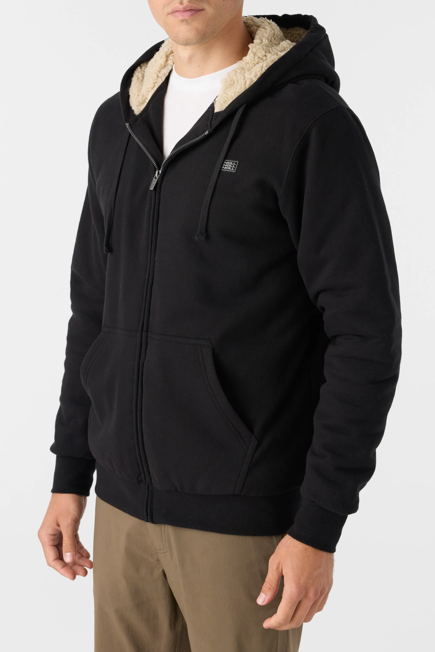 FIFTY TWO HIGH PILE LINED ZIP MB - Image 2