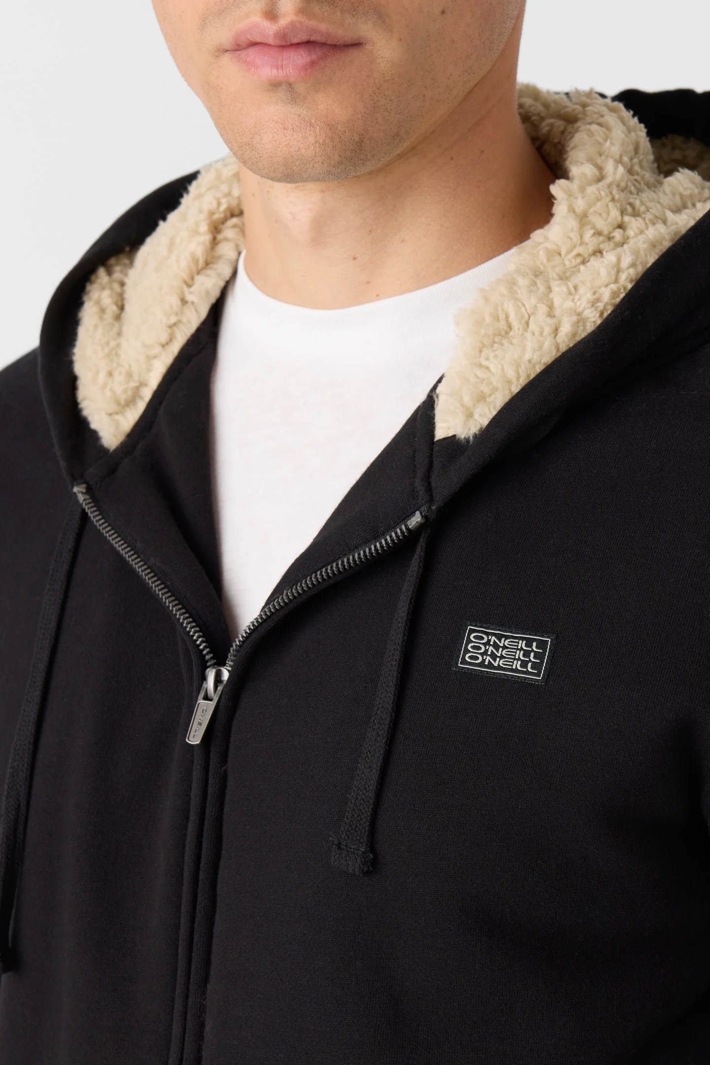 FIFTY TWO HIGH PILE LINED ZIP MB - Image 3