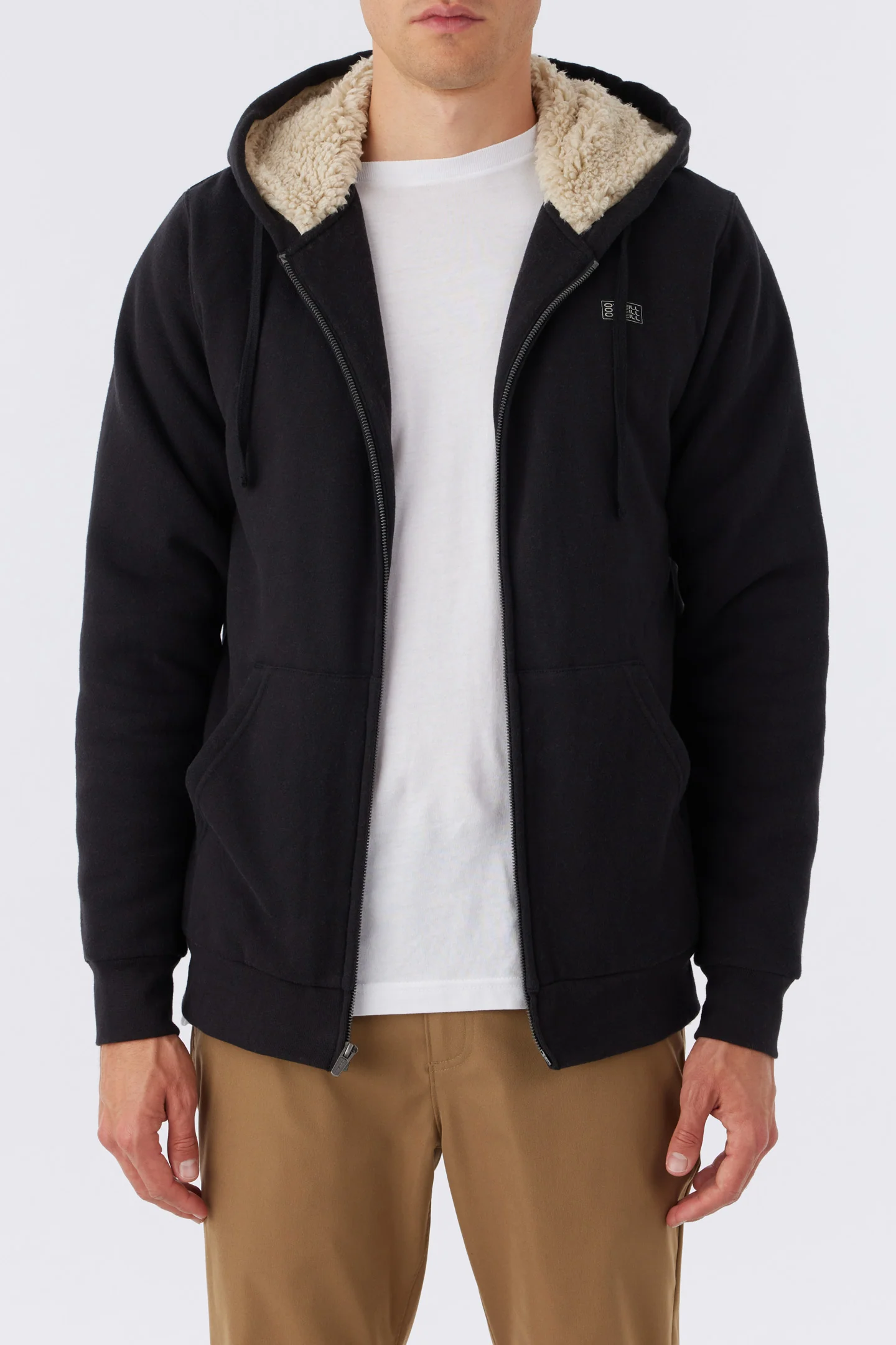 FIFTY TWO SHERPA ZIP HOODIE - Image 2