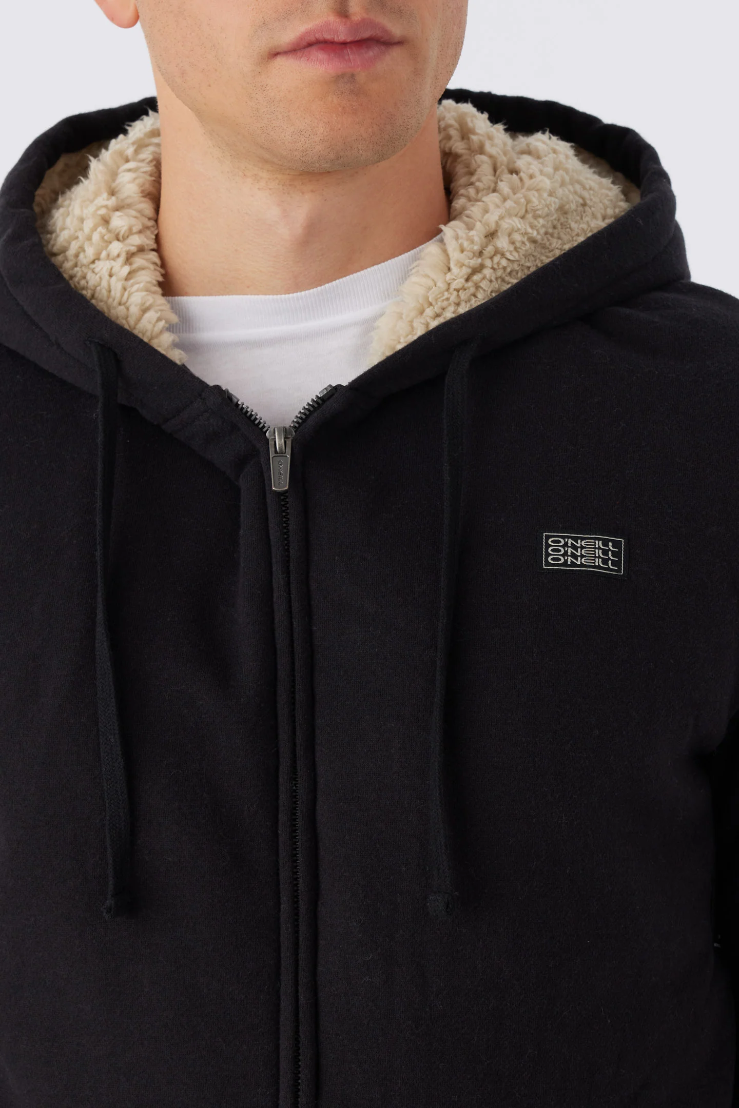 FIFTY TWO SHERPA ZIP HOODIE - Image 4