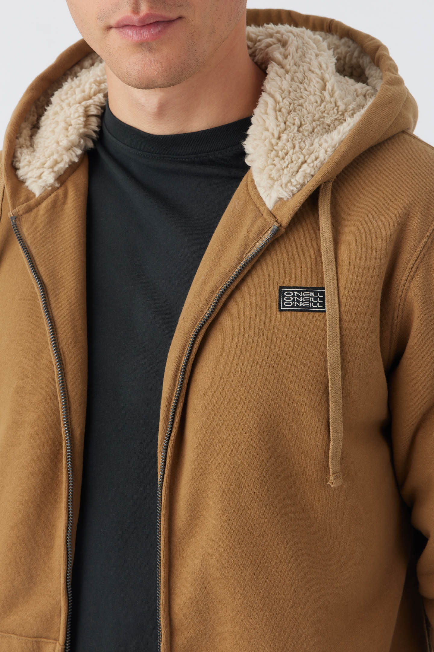 FIFTY TWO SHERPA ZIP HOODIE - Image 4
