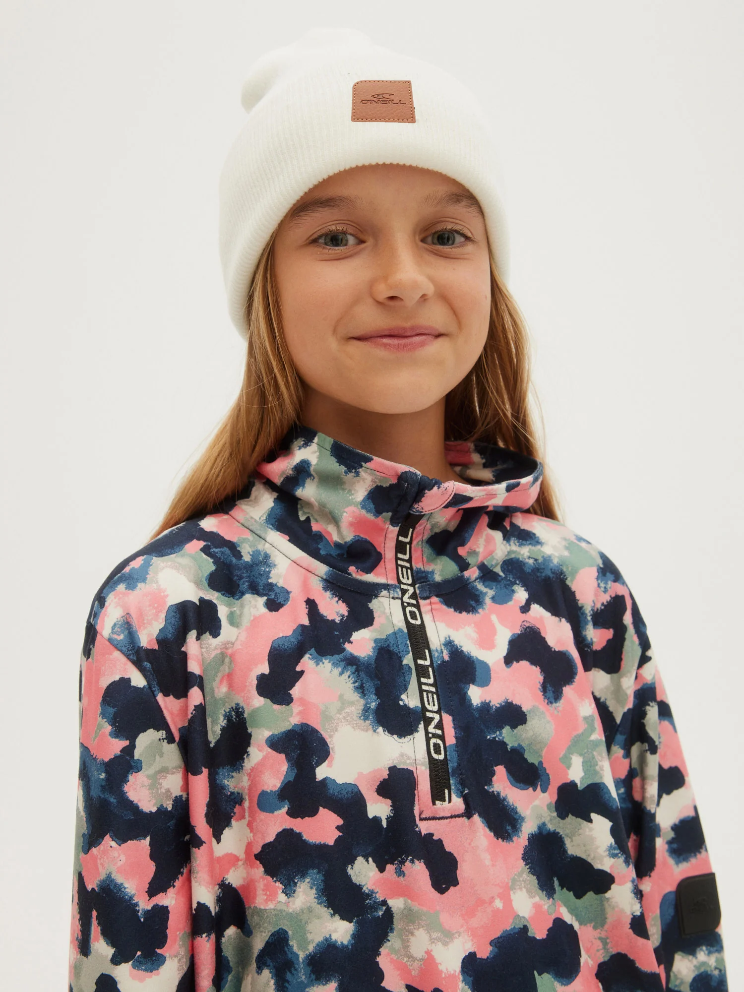 GIRLS PRINTED FLEECE HALF ZIP - Image 2