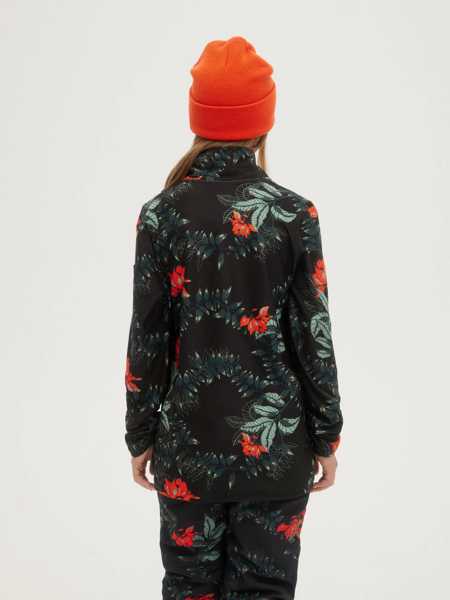 GIRLS PRINTED FLEECE HALF ZIP - Image 2