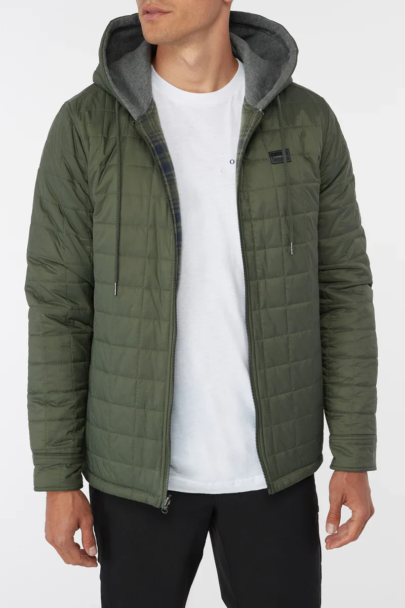 GLACIER HOOD REVERSIBLE JACKET