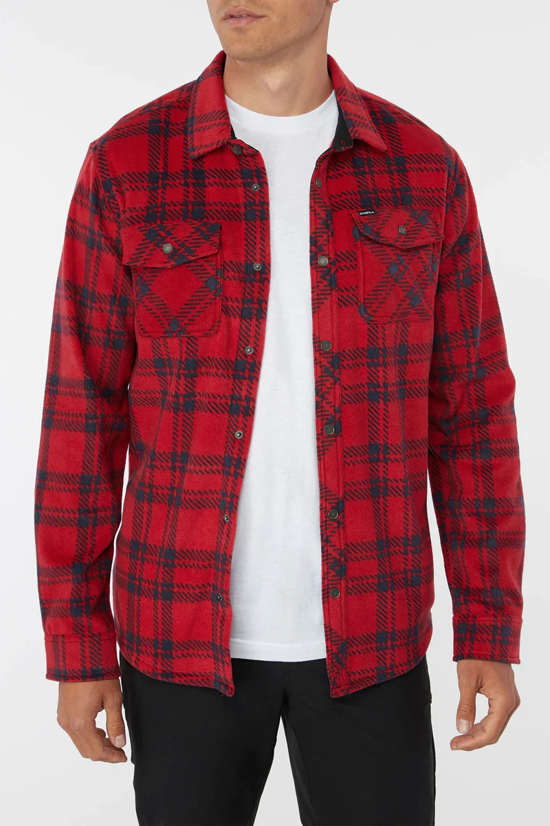 GLACIER PLAID