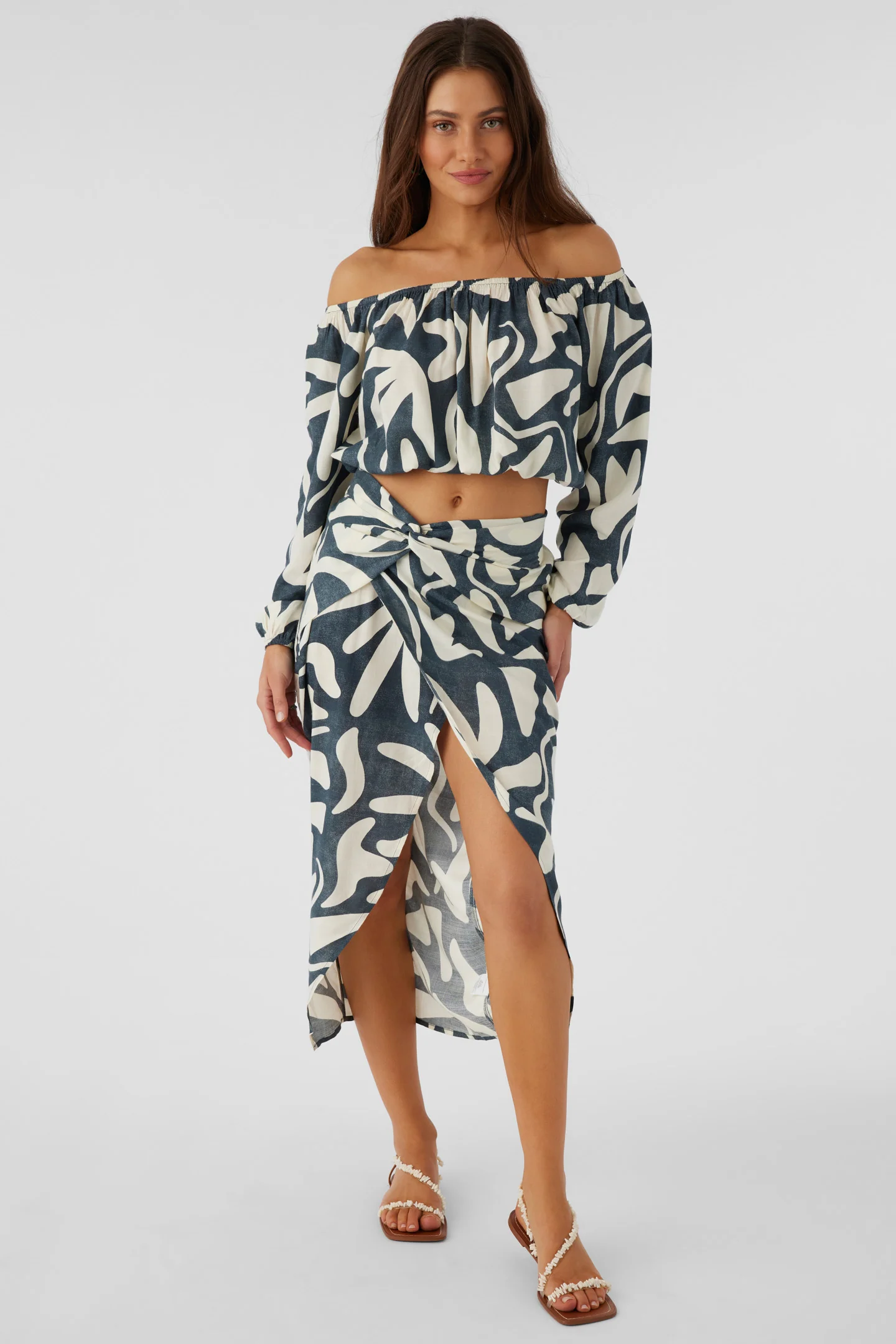 GRETCHEN WRAP SKIRT - Image 2
