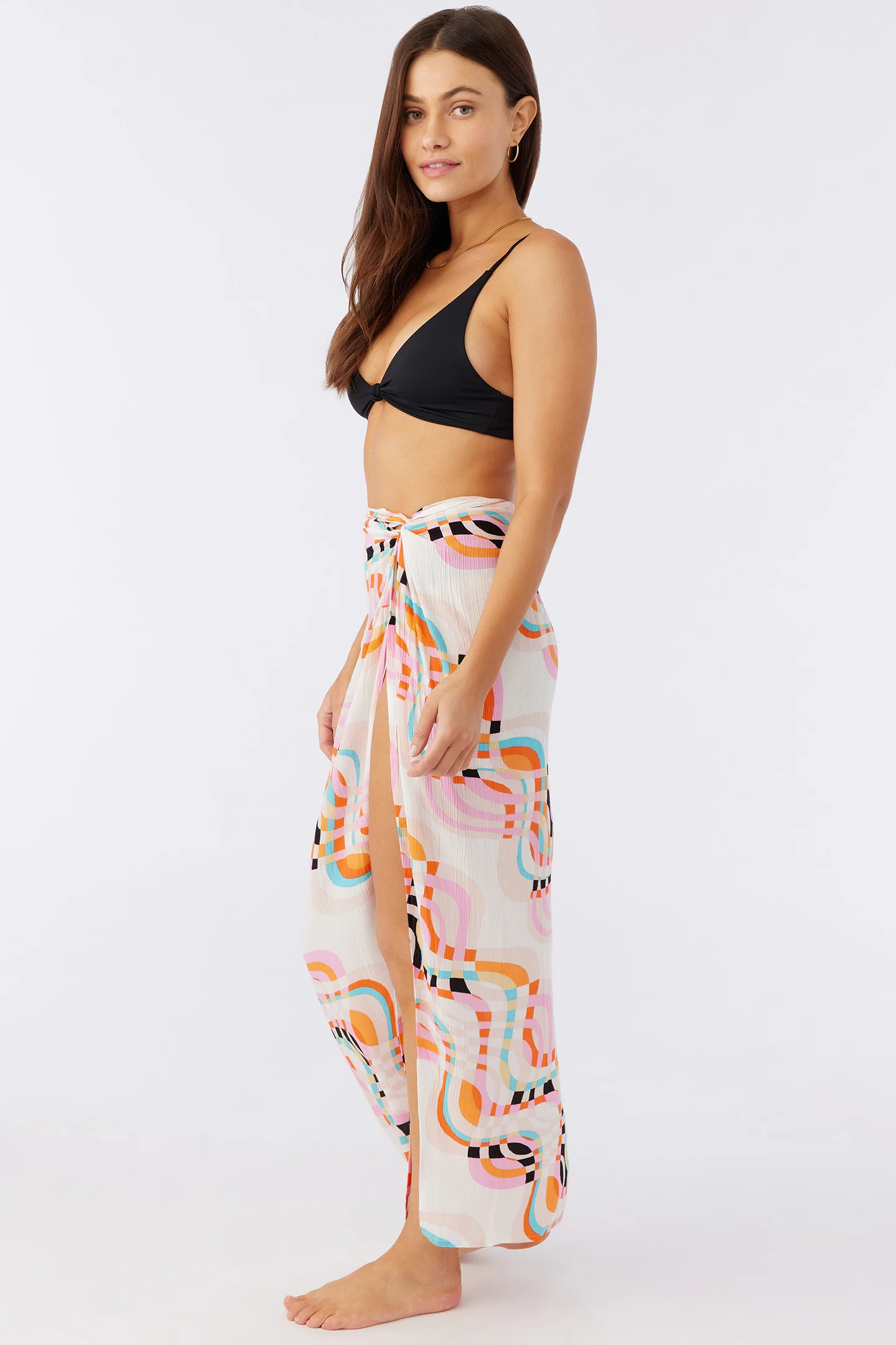 HANALEI PRINTED COVERUP SKIRT - Image 4