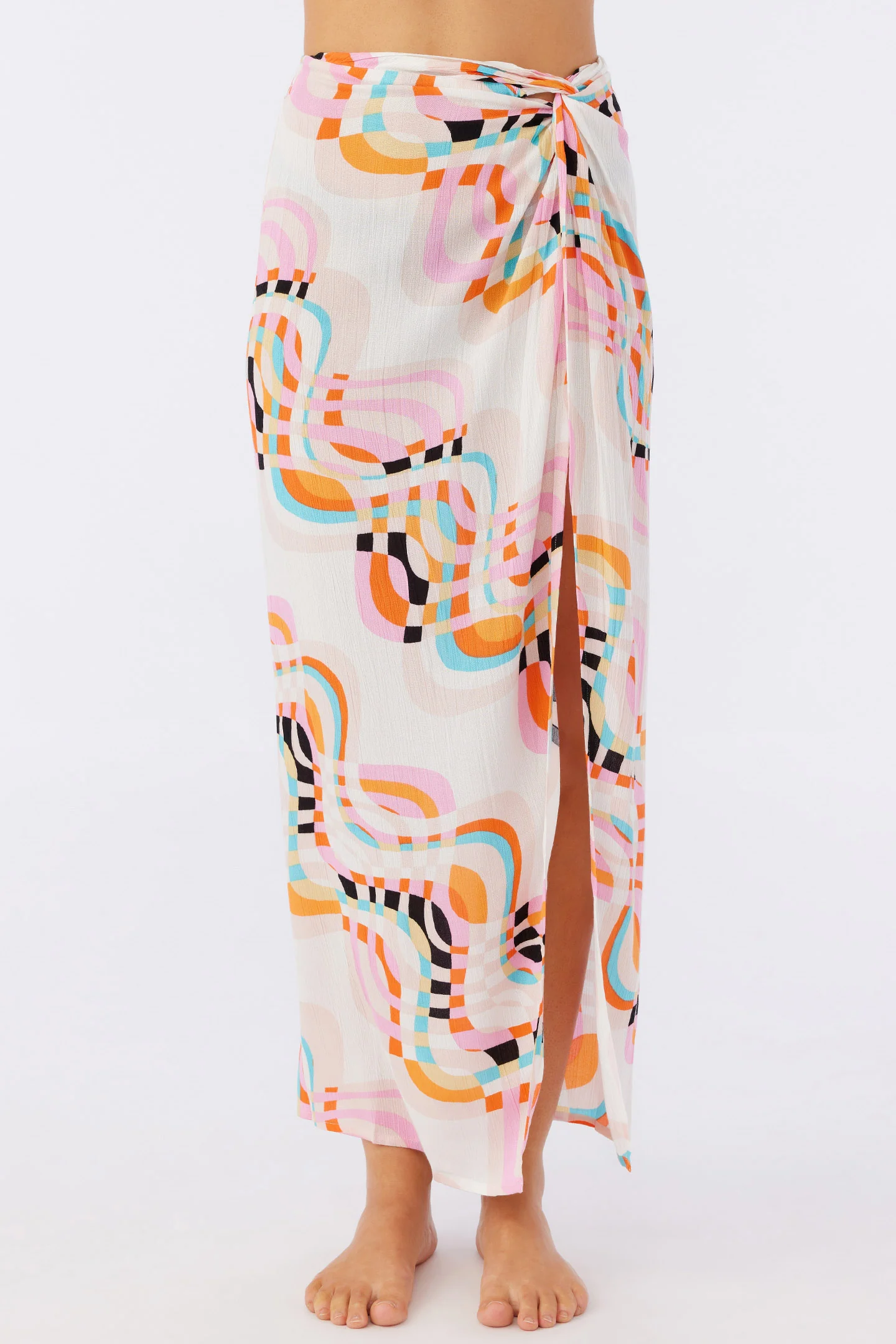 HANALEI PRINTED COVERUP SKIRT - Image 5