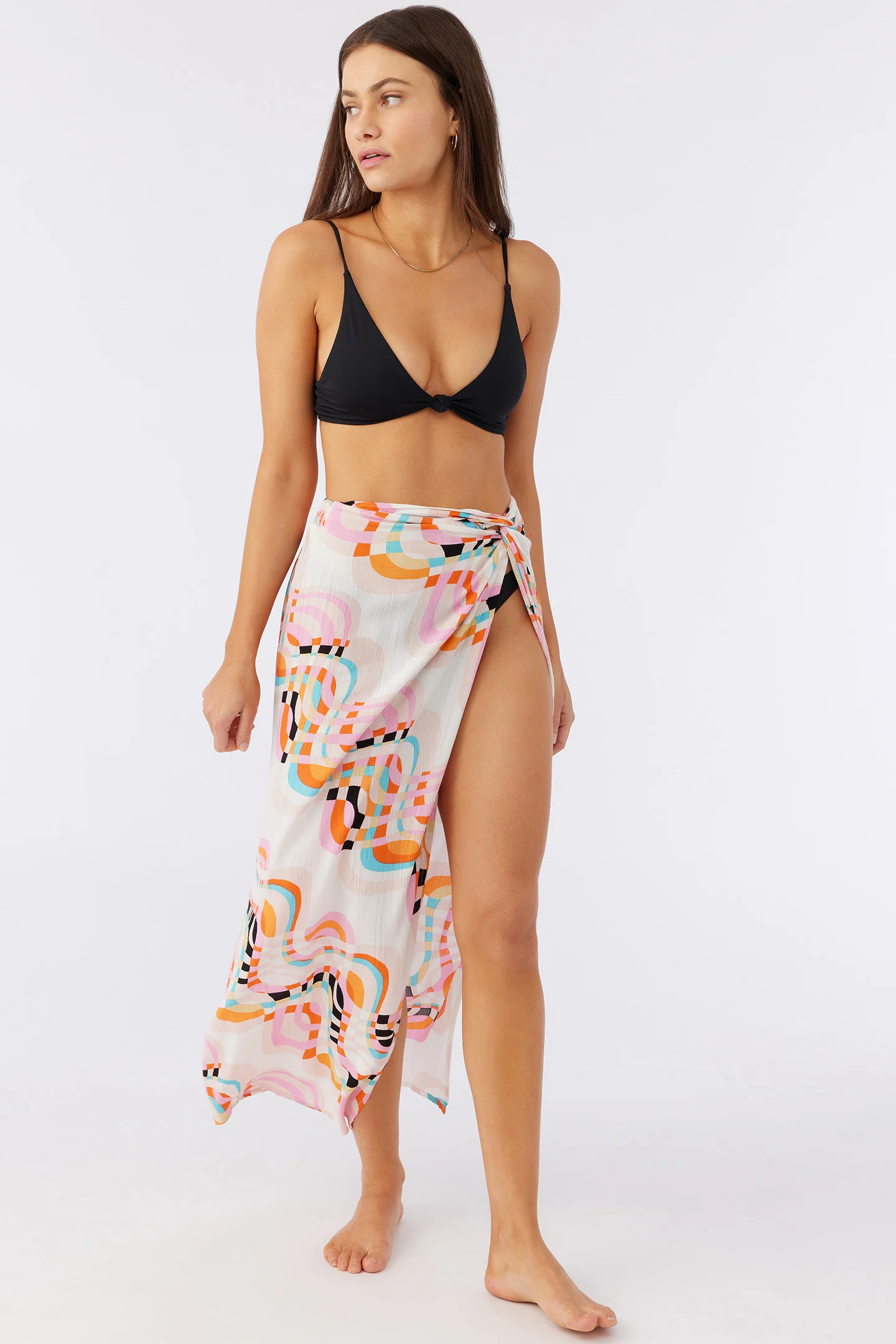 HANALEI PRINTED COVERUP SKIRT - Image 6