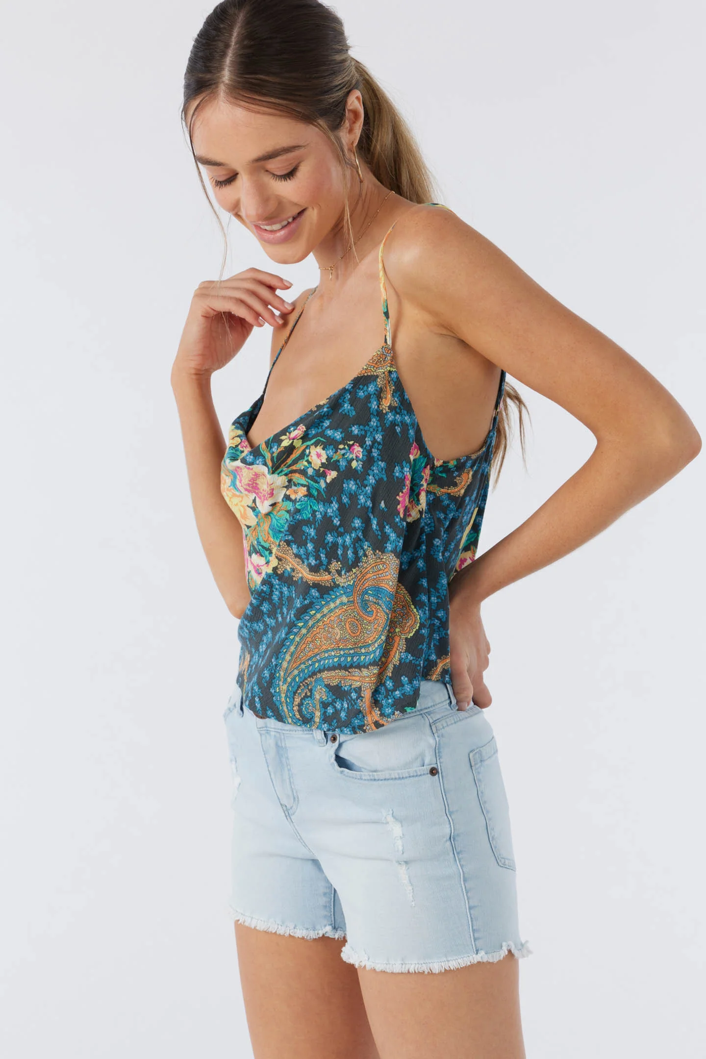 JUDY TANK FLORAL WOVEN - Image 5
