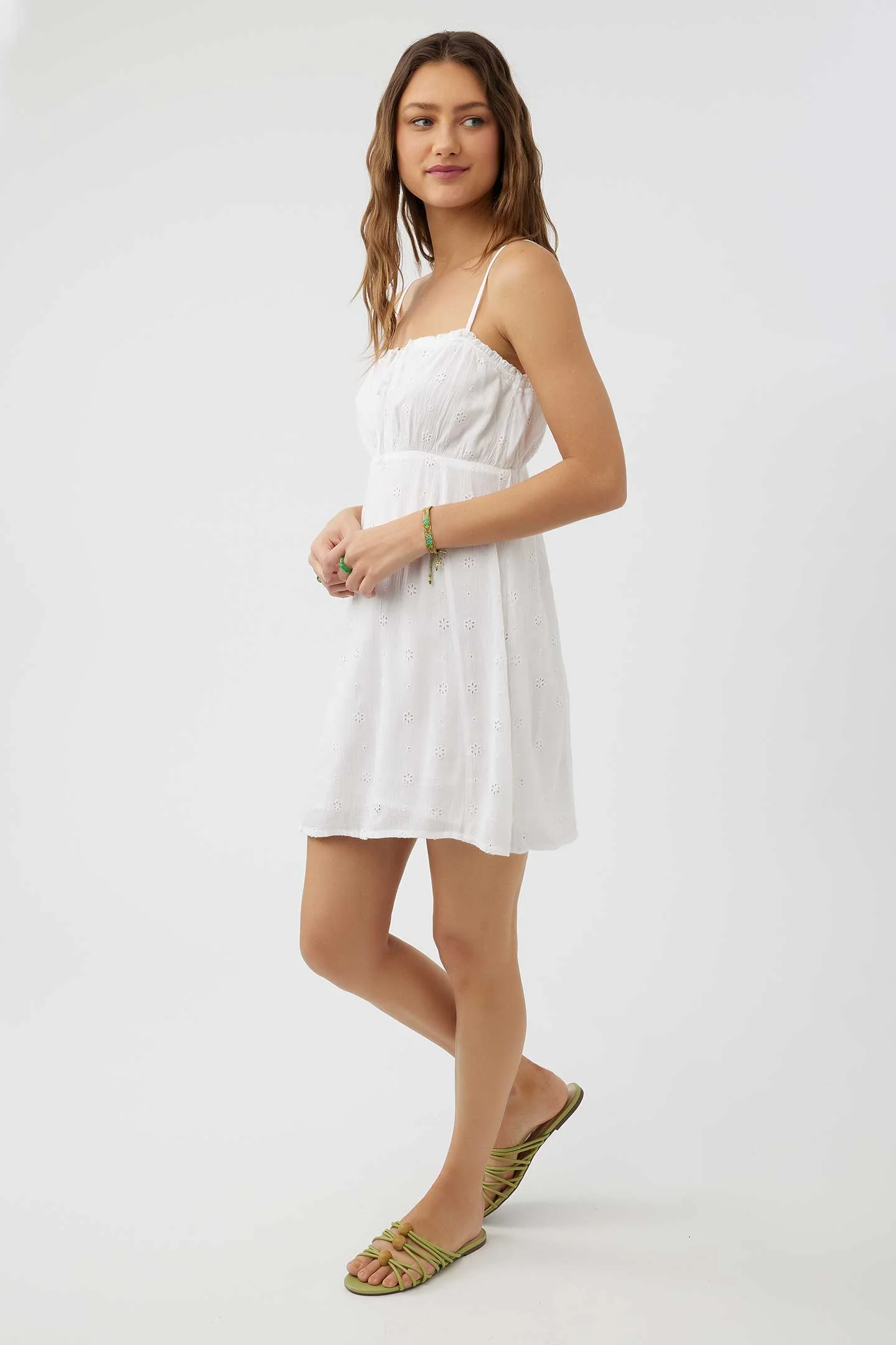 KALINE EYELET DRESS - Image 5