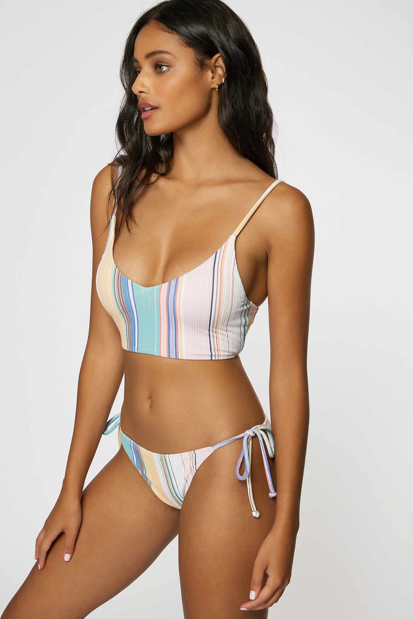 LADIES BAJA STRIPE MIDDLES TOP - Image 3