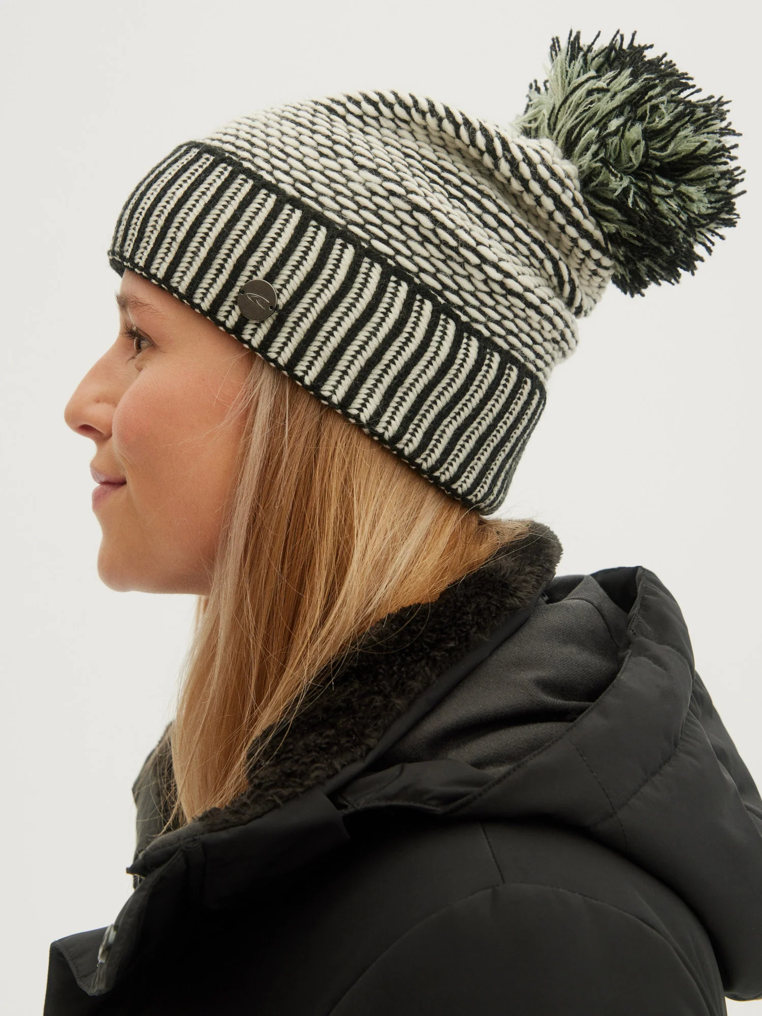 LADIES CHUNKY BEANIE - Image 4