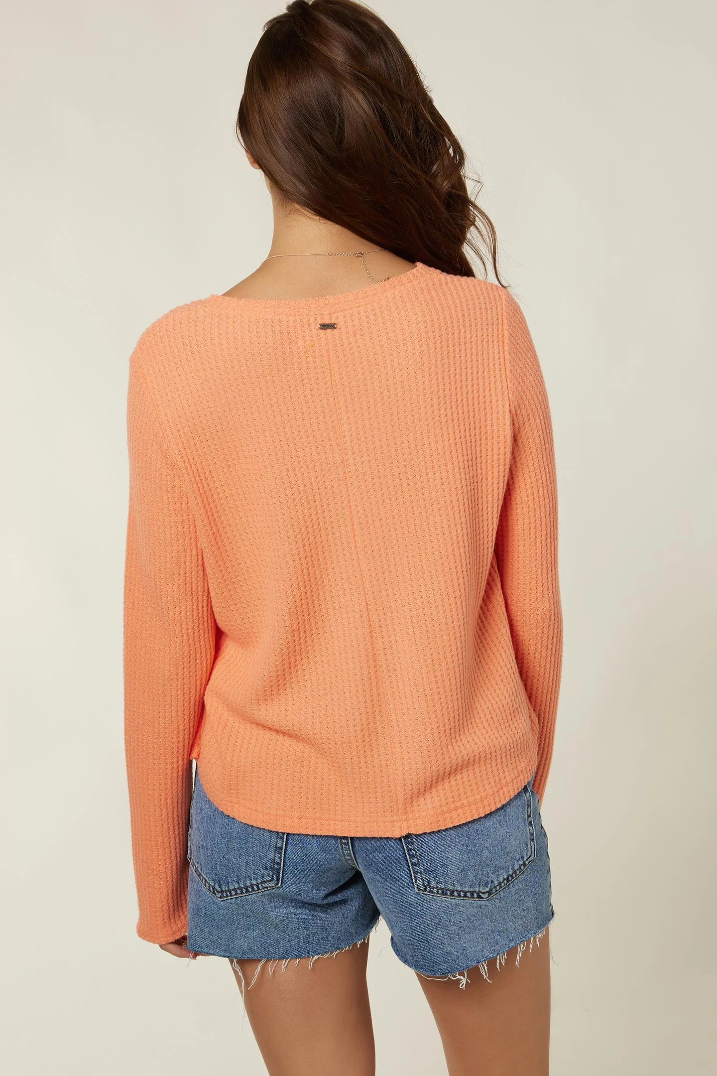 LADIES COASTAL HENLEY TOP - Image 2