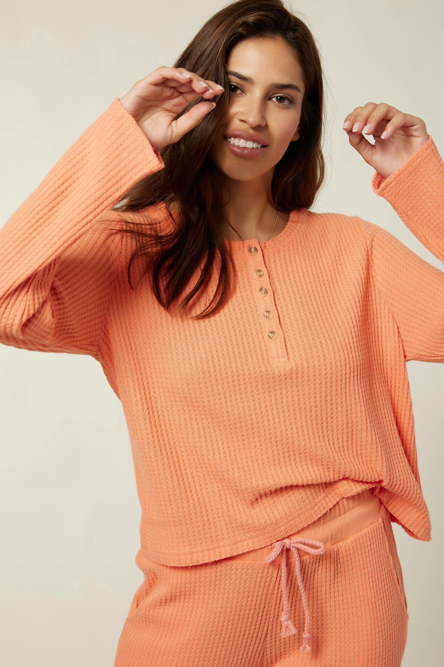 LADIES COASTAL HENLEY TOP - Image 5