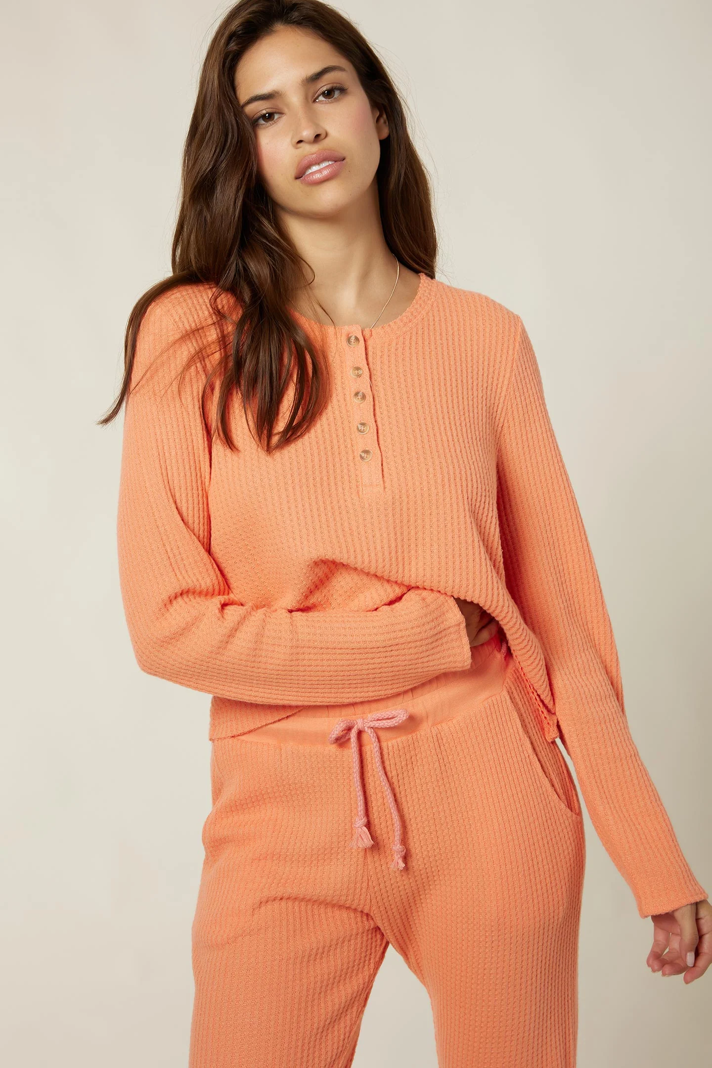 LADIES COASTAL HENLEY TOP - Image 7