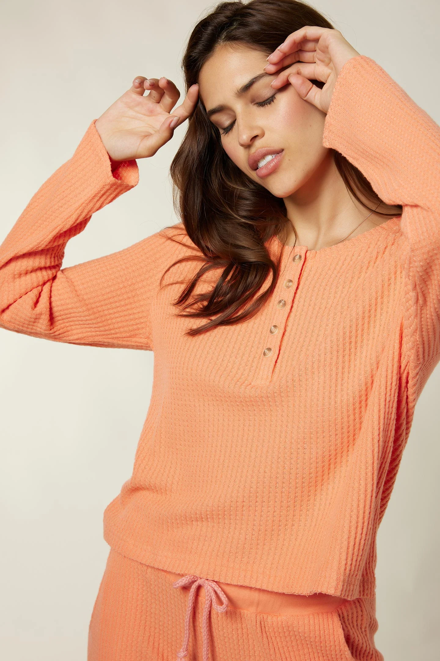LADIES COASTAL HENLEY TOP - Image 8
