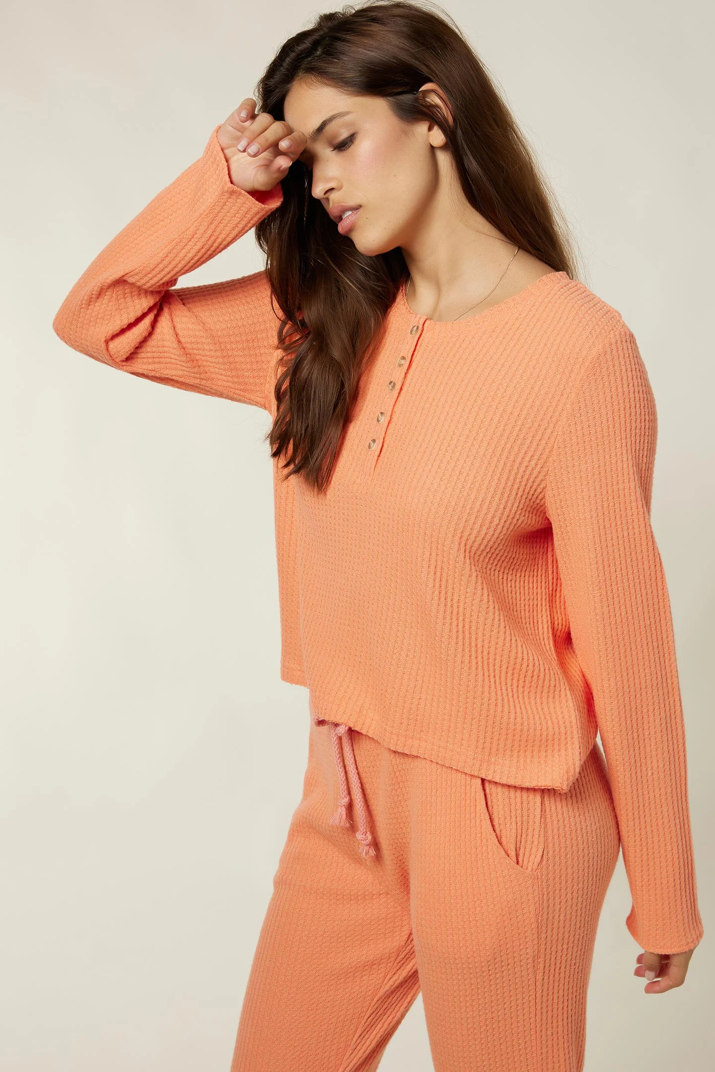 LADIES COASTAL HENLEY TOP - Image 9