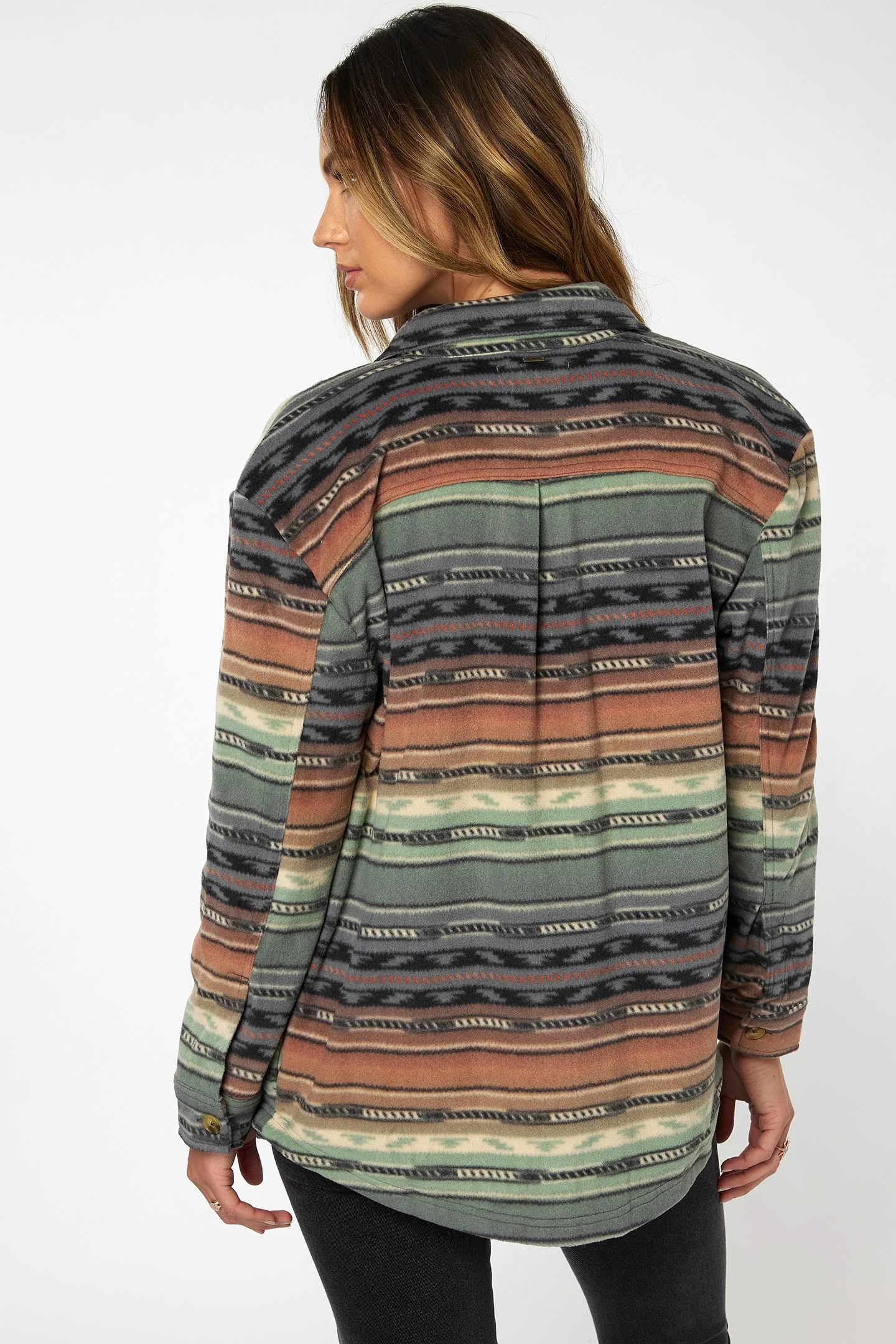 LADIES COLLINS SUPERFLEECE FLANNEL TOP - Image 2