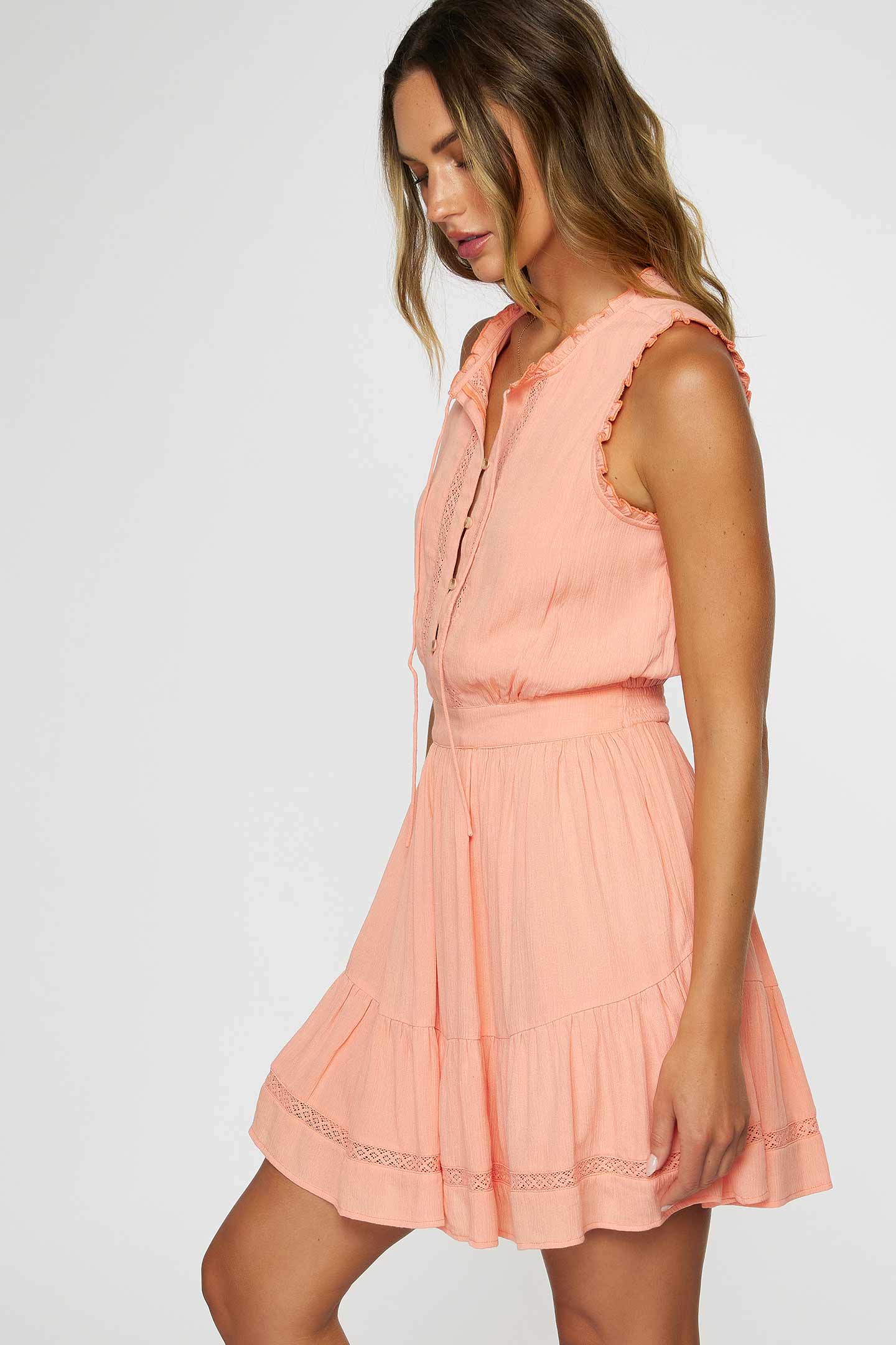 LADIES EDIE SOLID DRESS - Image 3