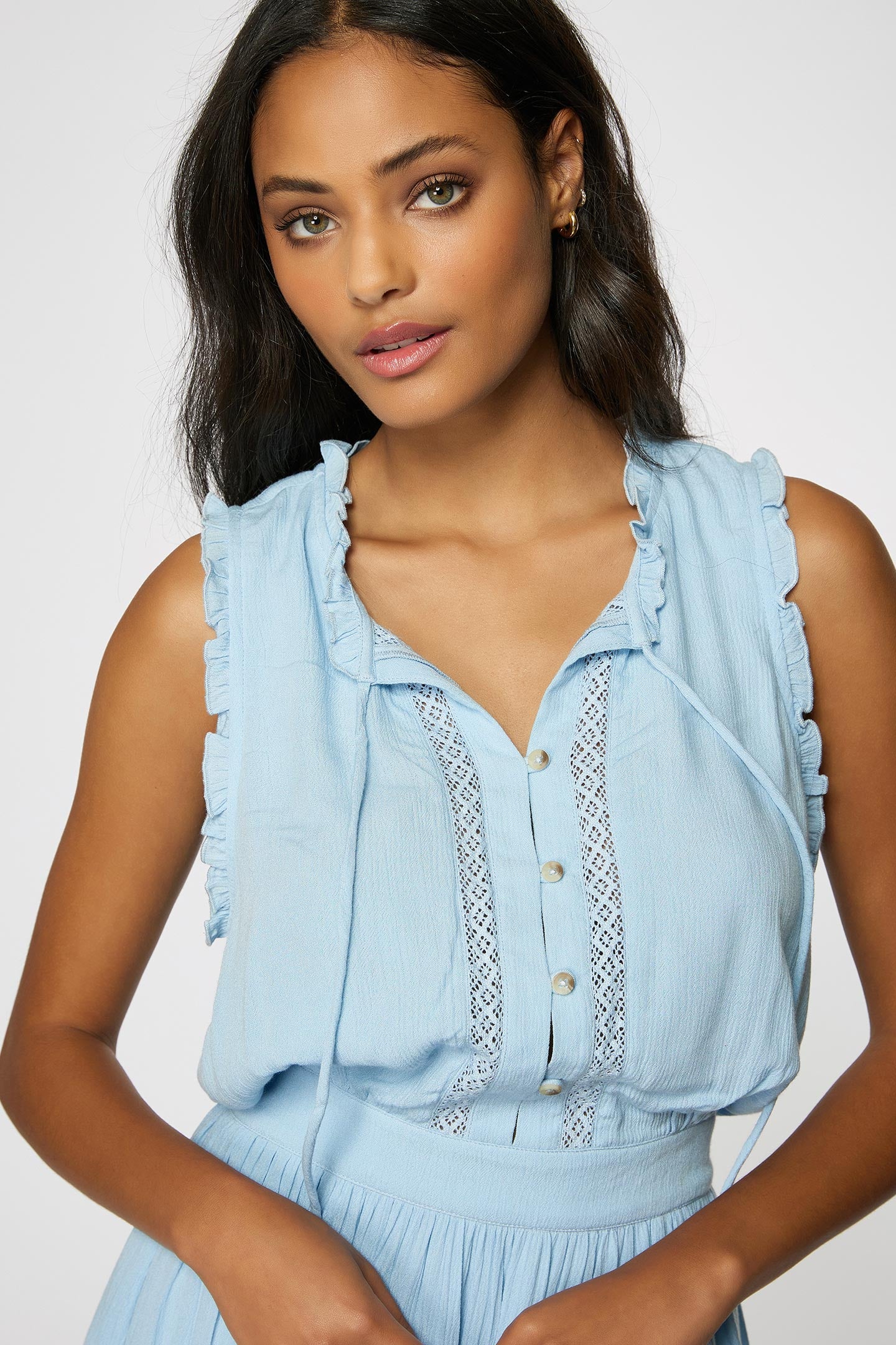 LADIES EDIE SOLID DRESS - Image 3