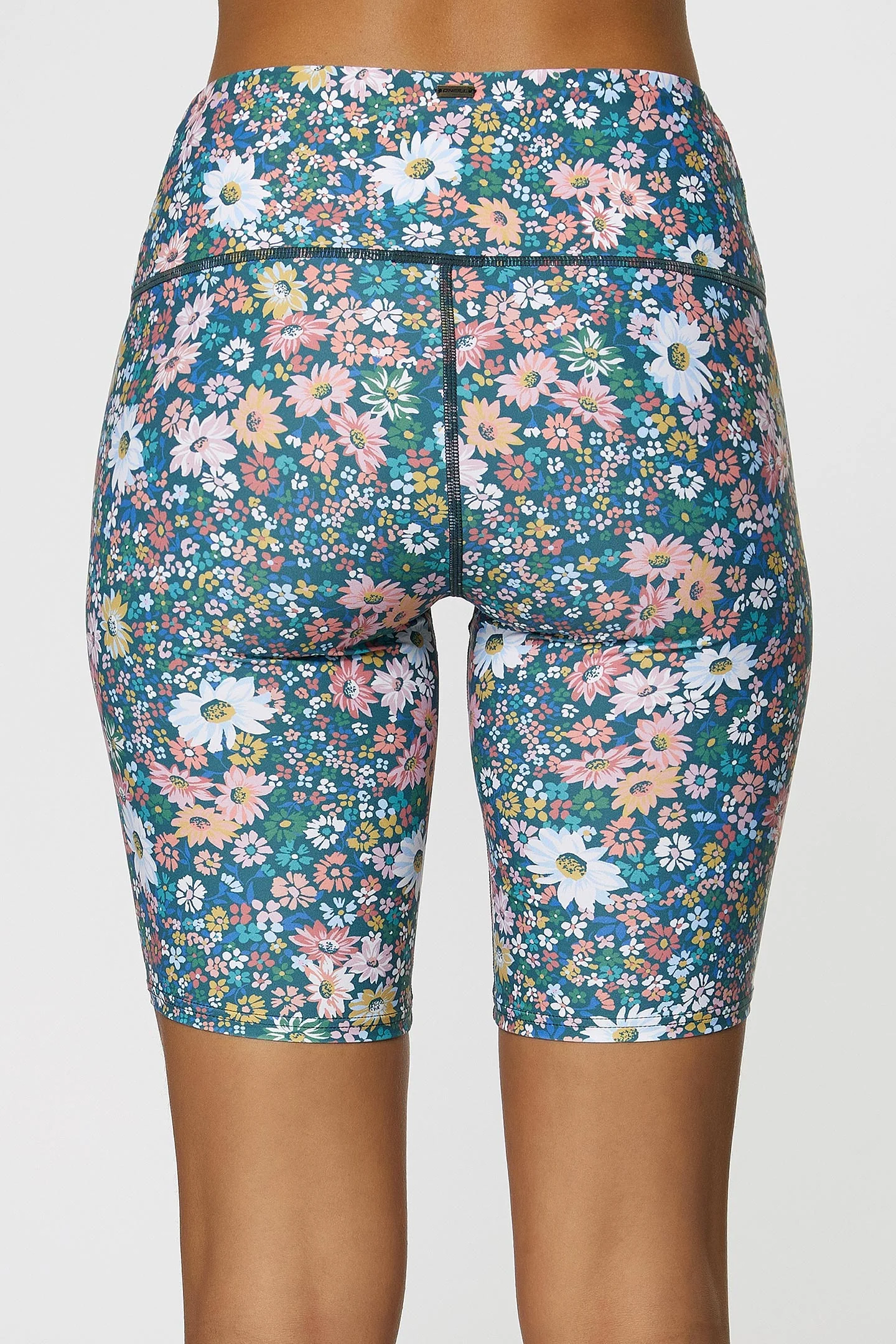 LADIES ELIZA DITSY LAS FLORES BIKE SHORTS - Image 4
