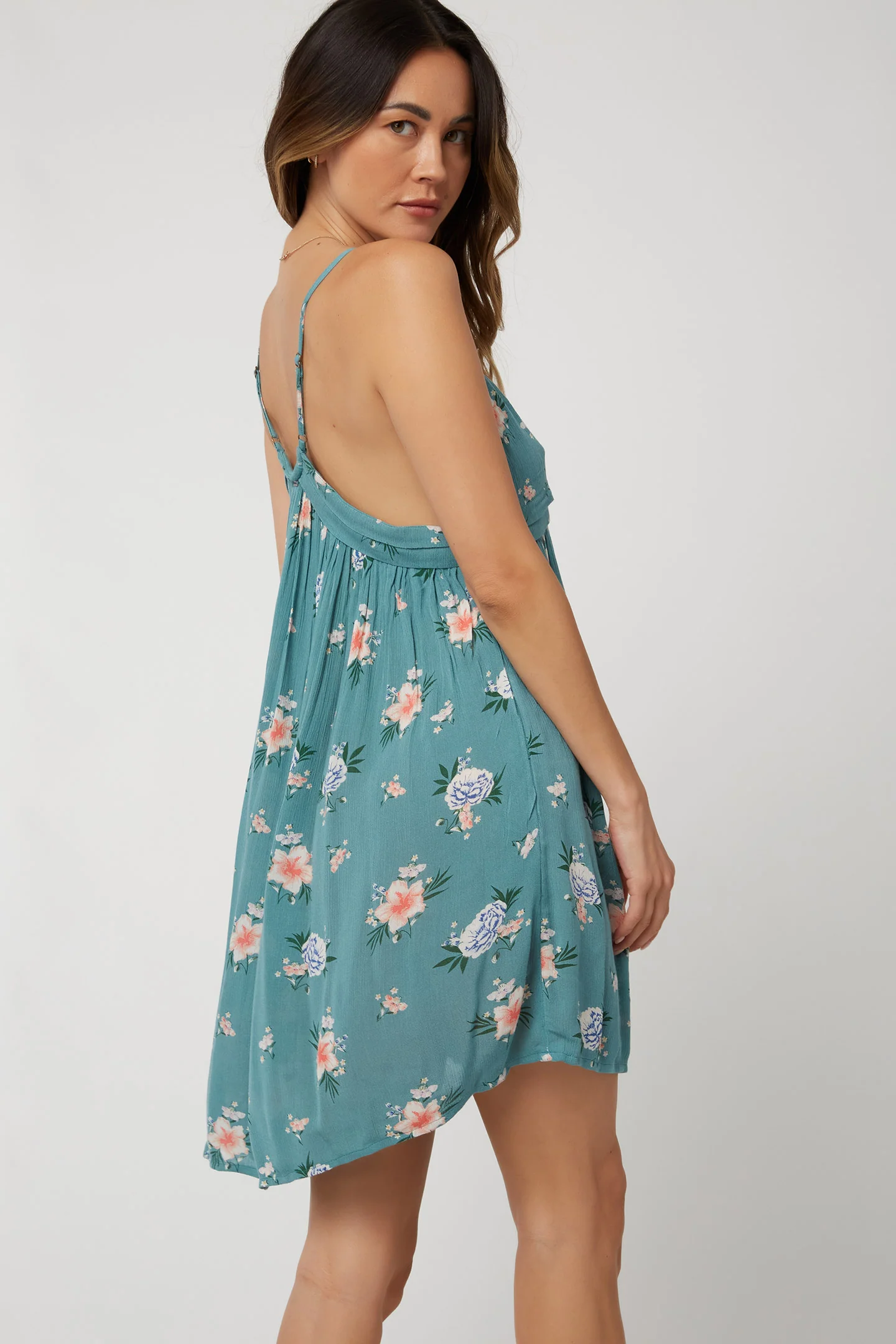 LADIES FELIX FLORAL TANK DRESS - Image 2