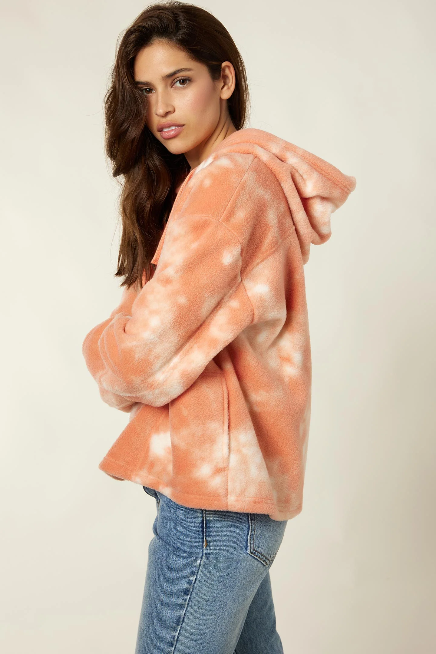 LADIES HAMPTON SUPERSHERPA PULLOVER HOODIE - Image 4