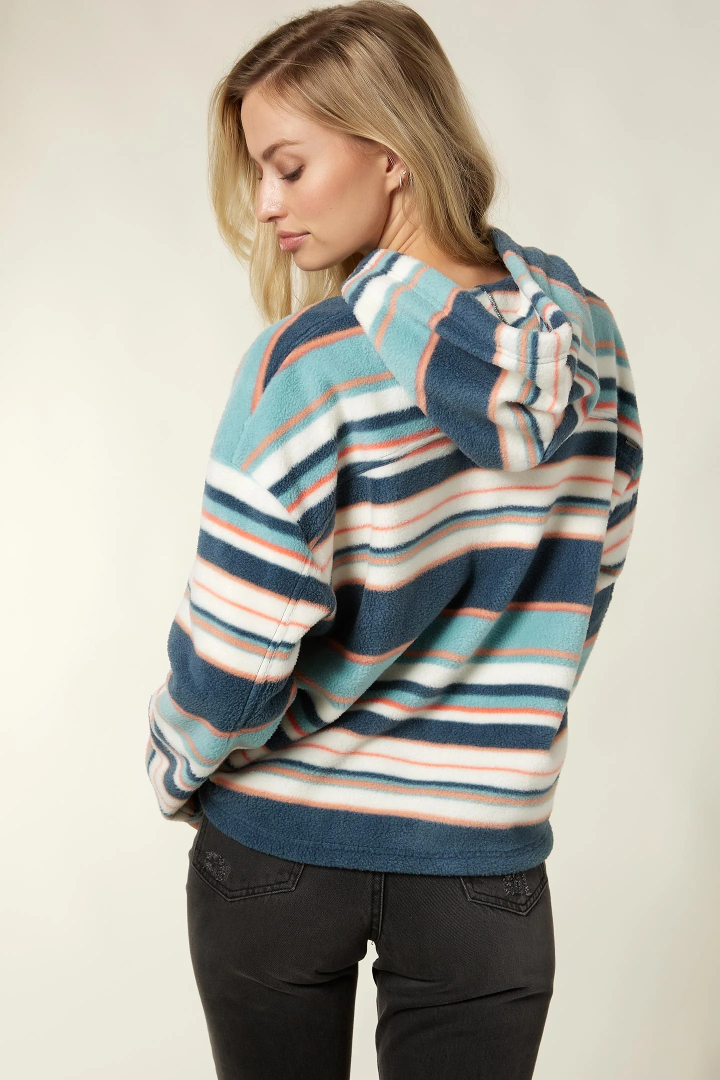 LADIES HAMPTON SUPERSHERPA PULLOVER HOODIE - Image 2