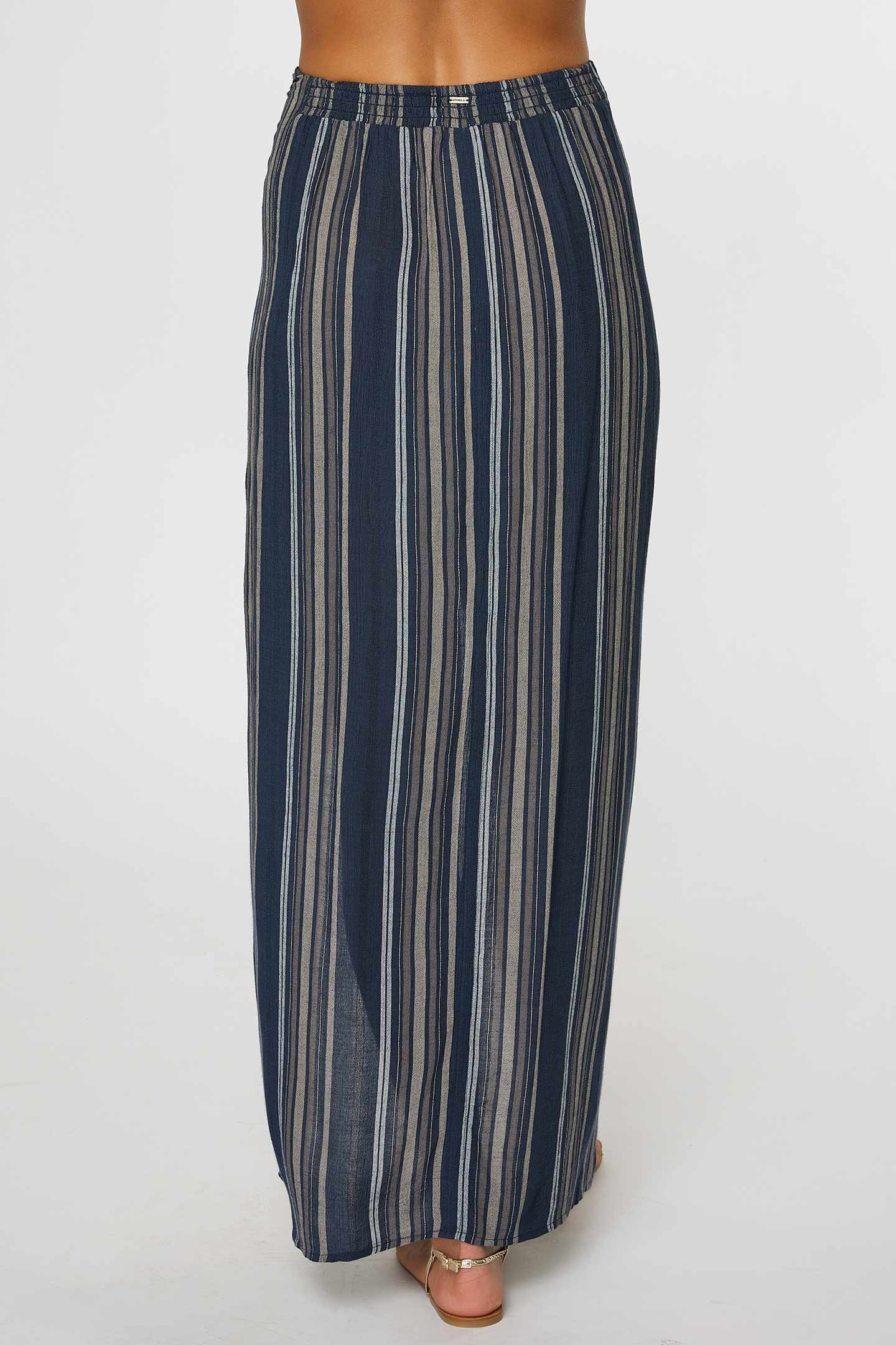 LADIES HANALEI STRIPE SKIRT COVERUP - Image 4