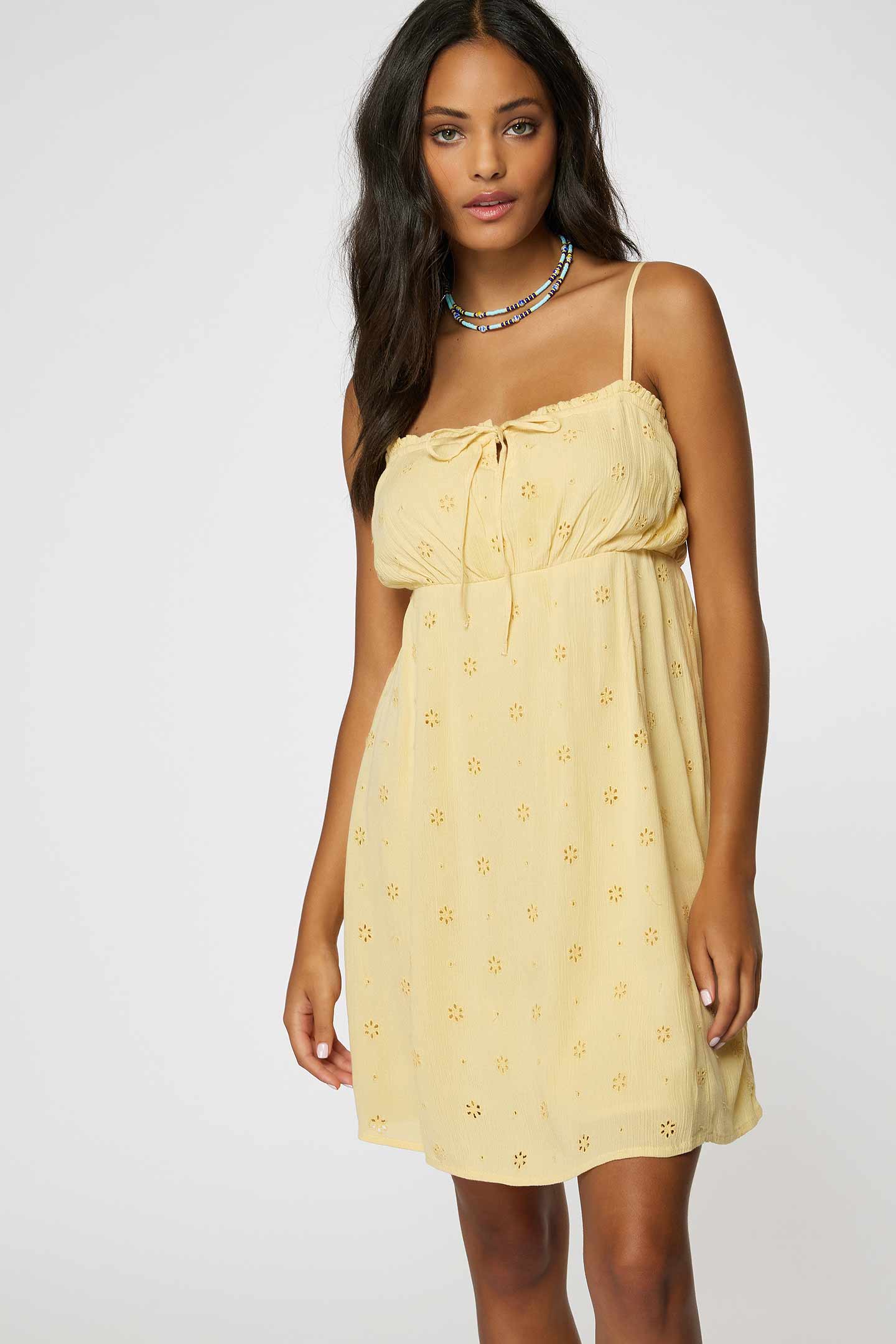 LADIES KALINE EYELET DRESS - Image 3