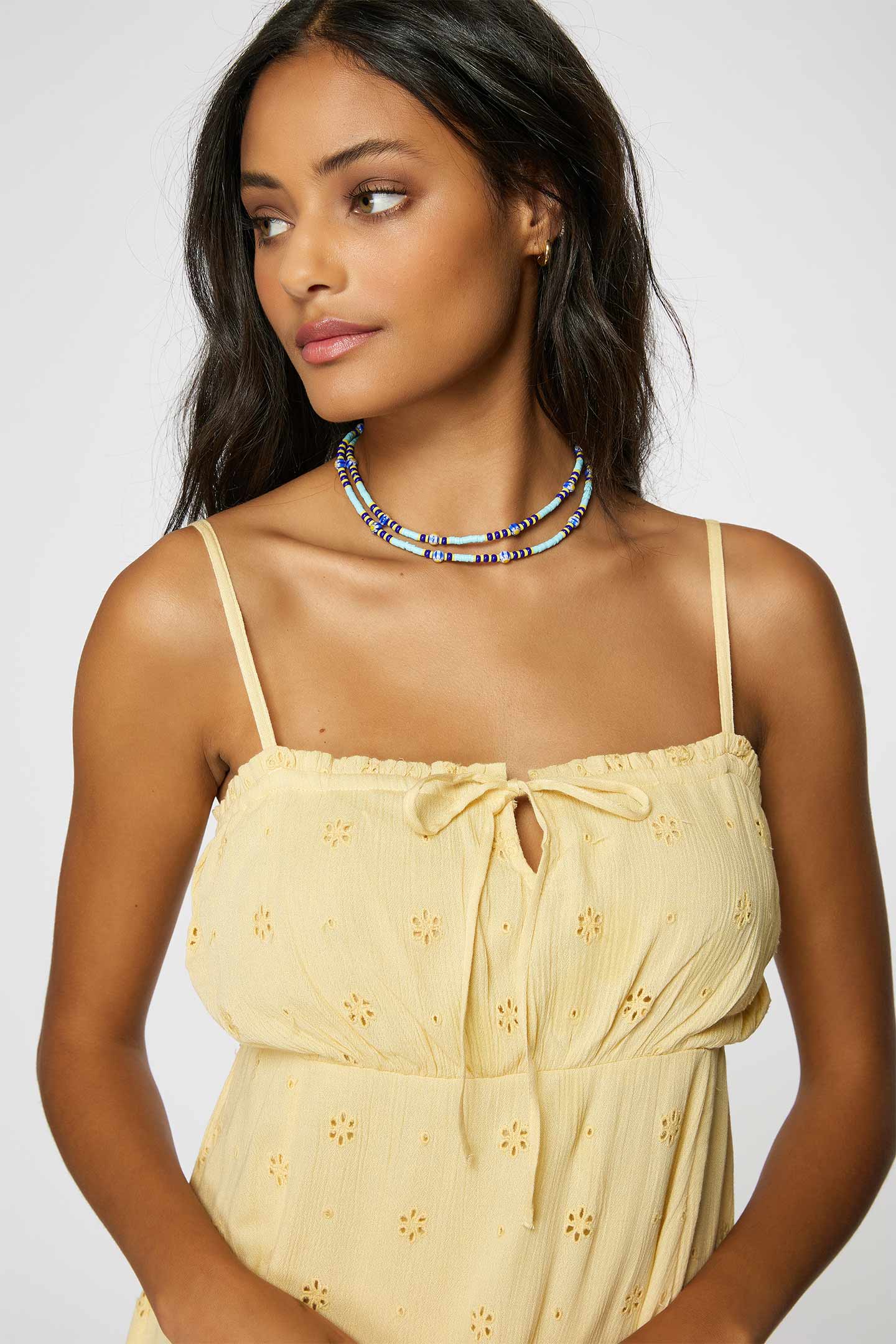 LADIES KALINE EYELET DRESS - Image 5